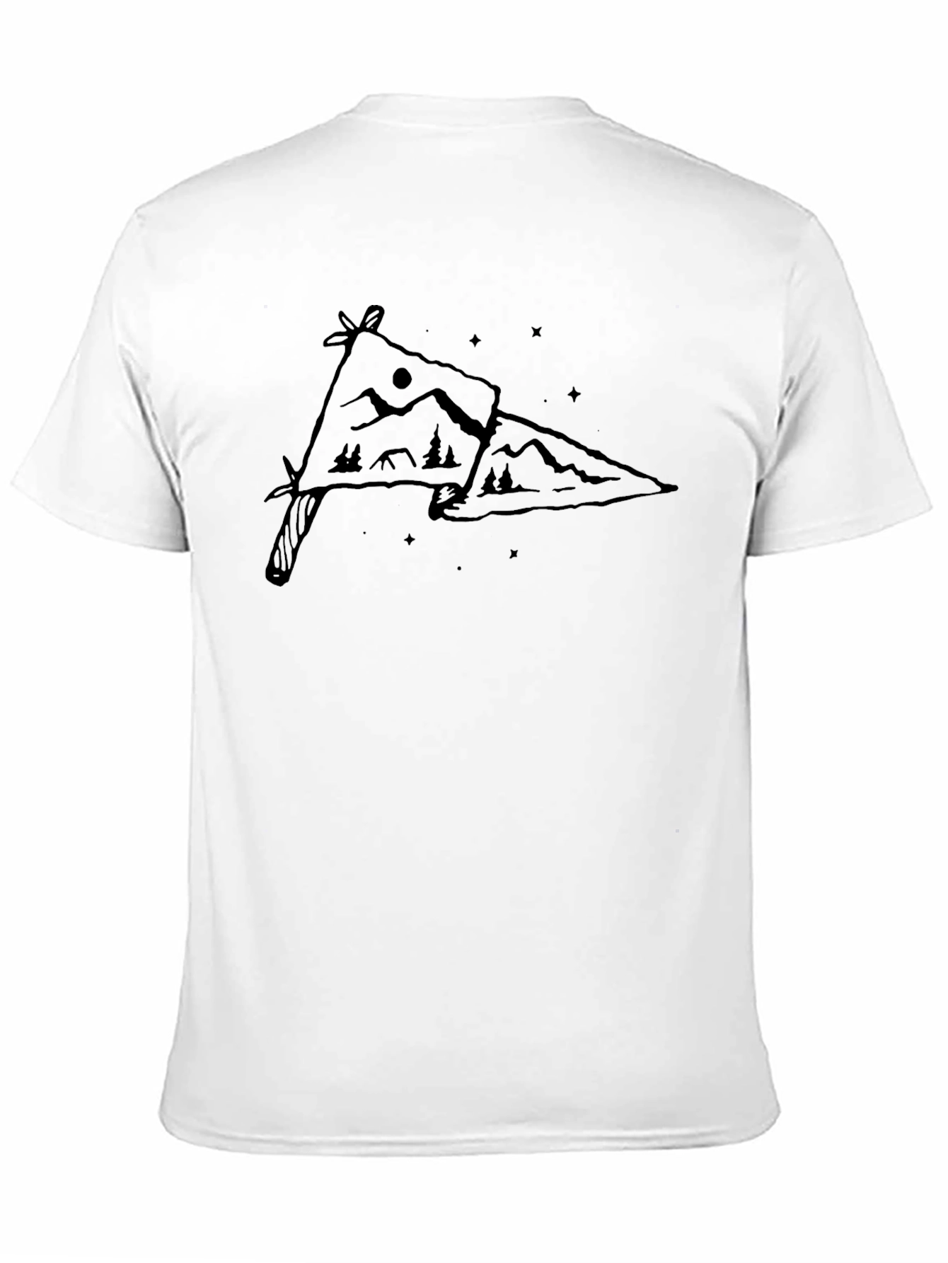 Mountain Knife Graphic T-Shirt - Adventure Ready!