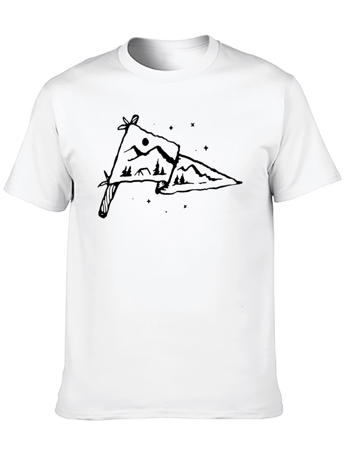 Mountain Knife Graphic T-Shirt - Adventure Ready!
