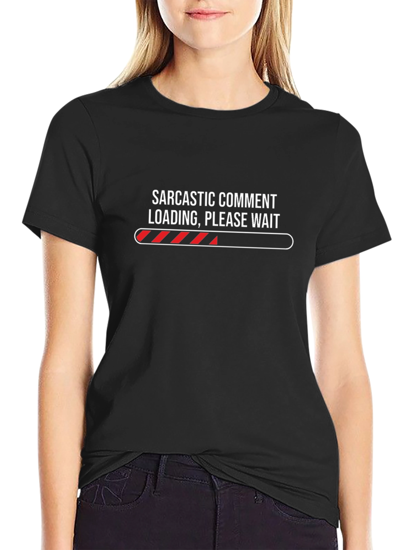 Sarcastic Comment Loading Graphic Tee