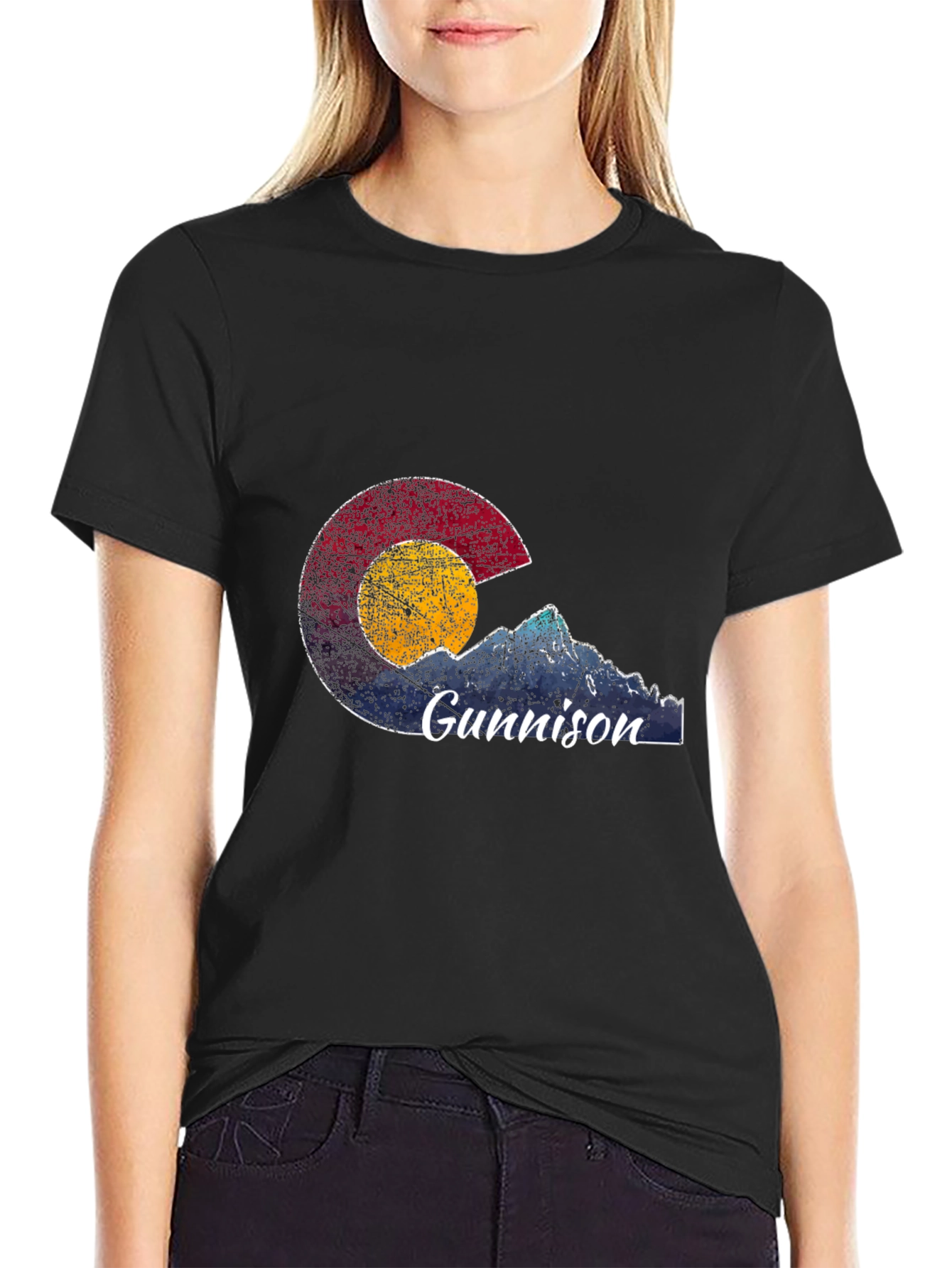 Gunnison Colorado Mountain T-Shirt