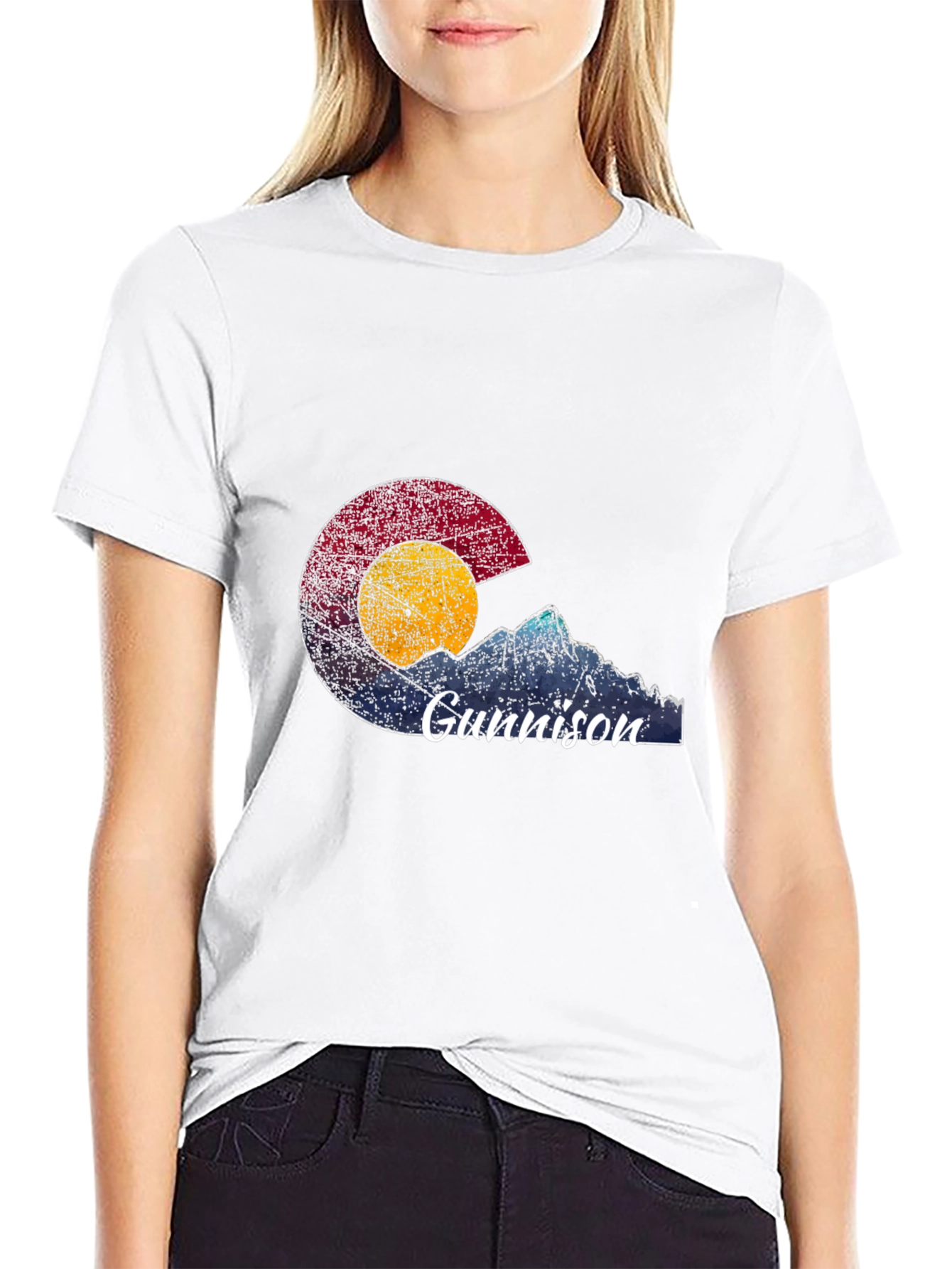 Gunnison Colorado Mountain T-Shirt