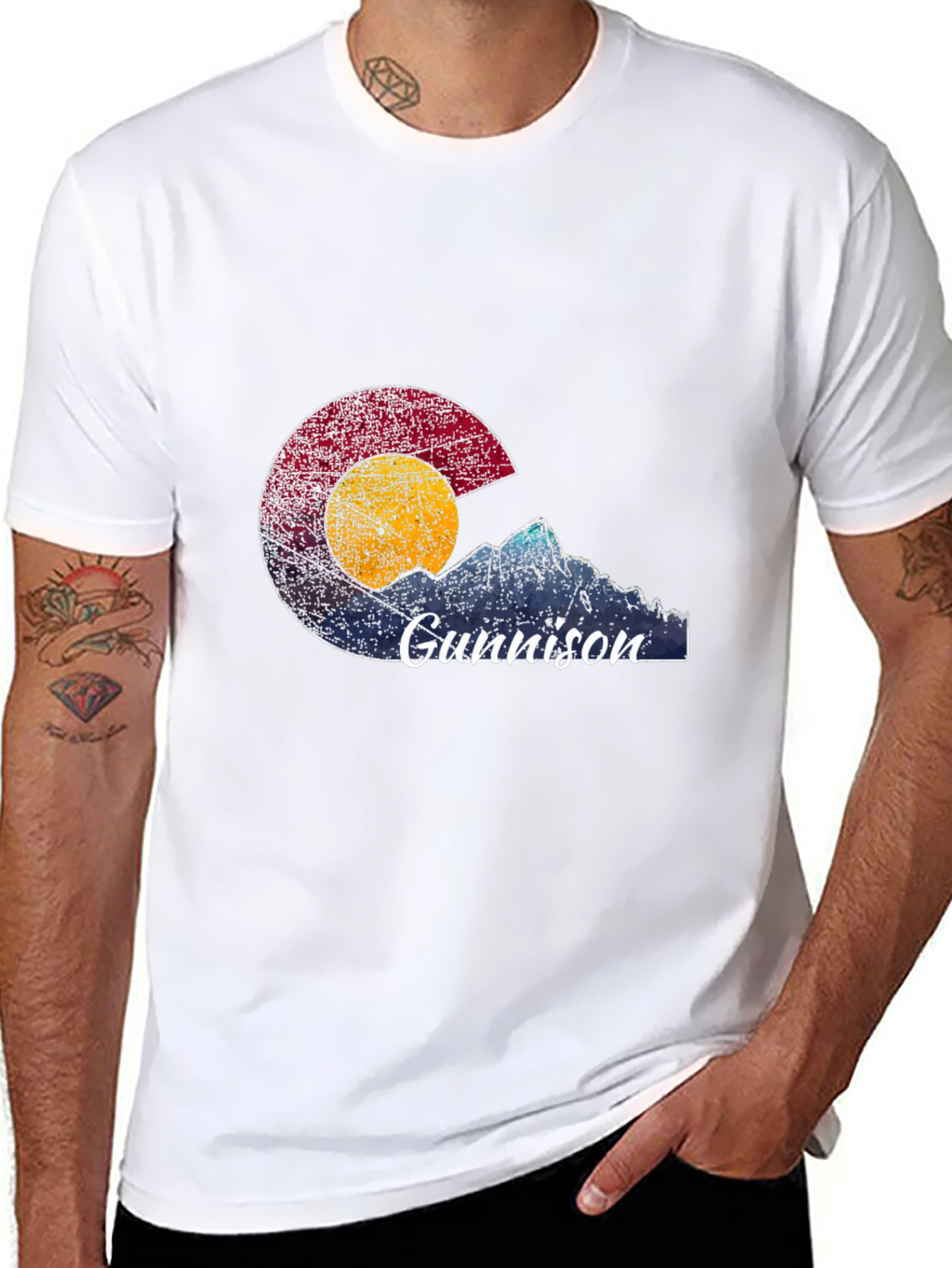 Gunnison Colorado Mountain T-Shirt
