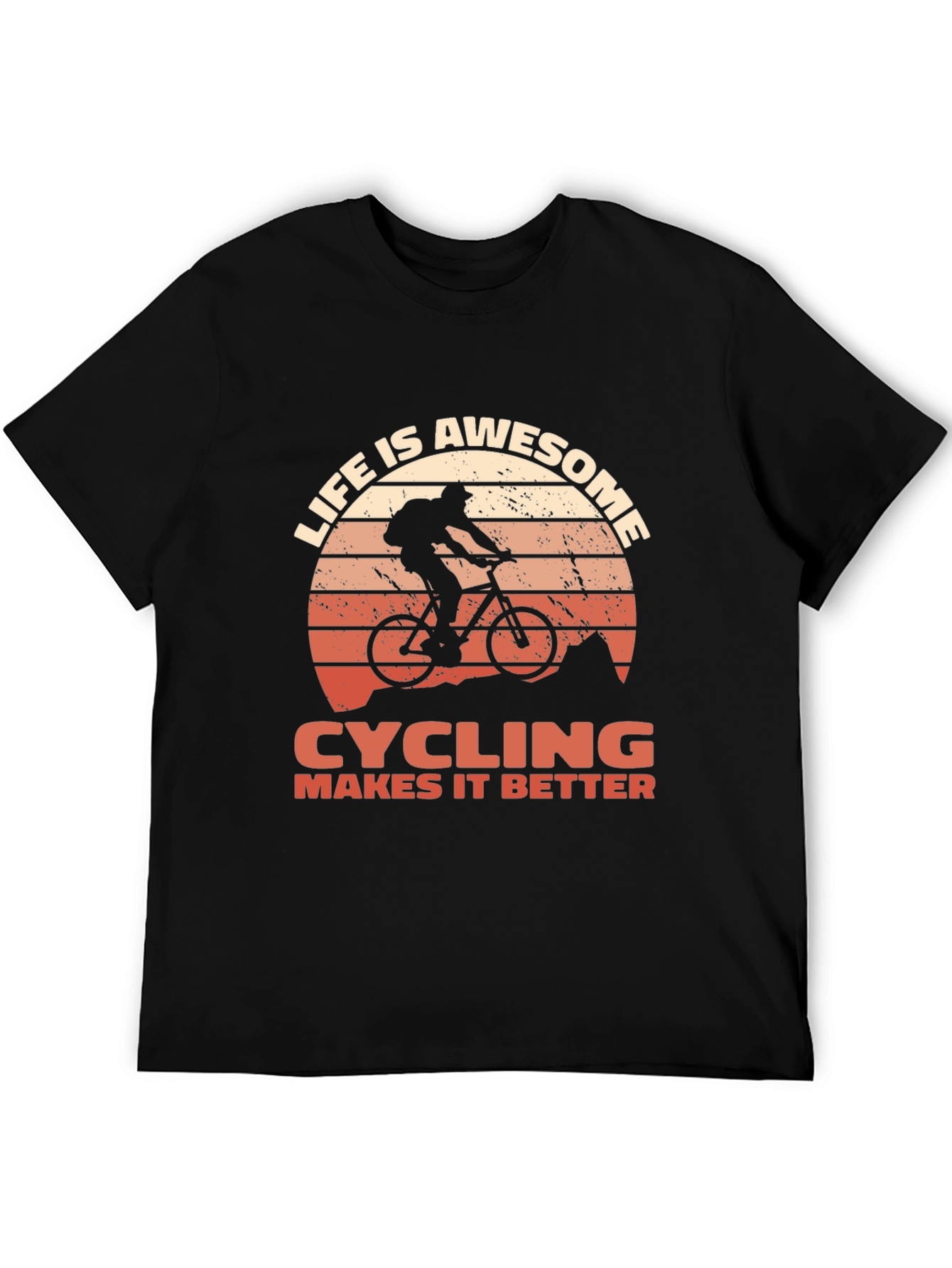 Life is Awesome Cycling T-Shirt