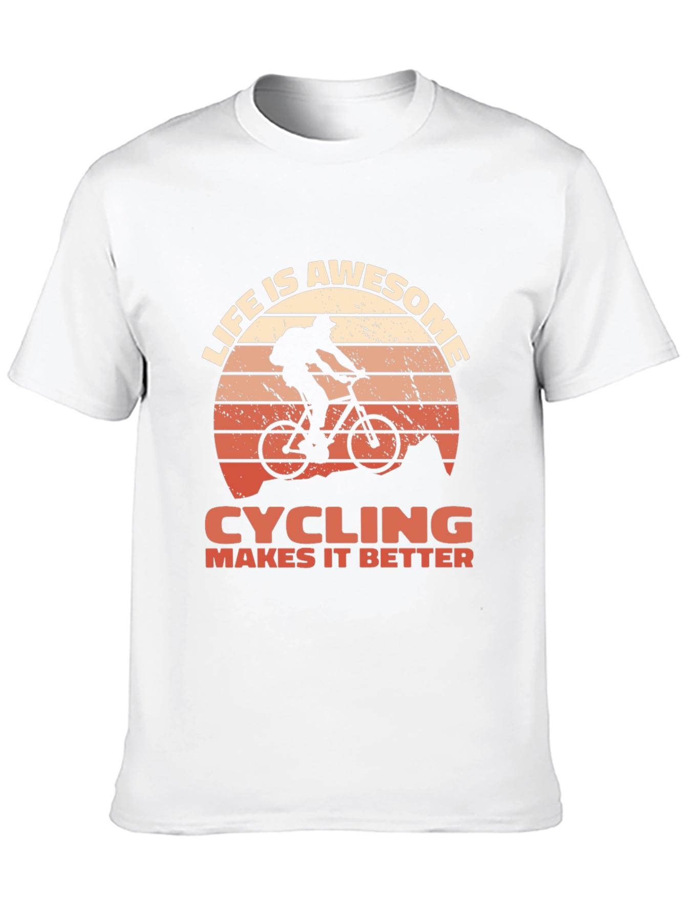 Life is Awesome Cycling T-Shirt
