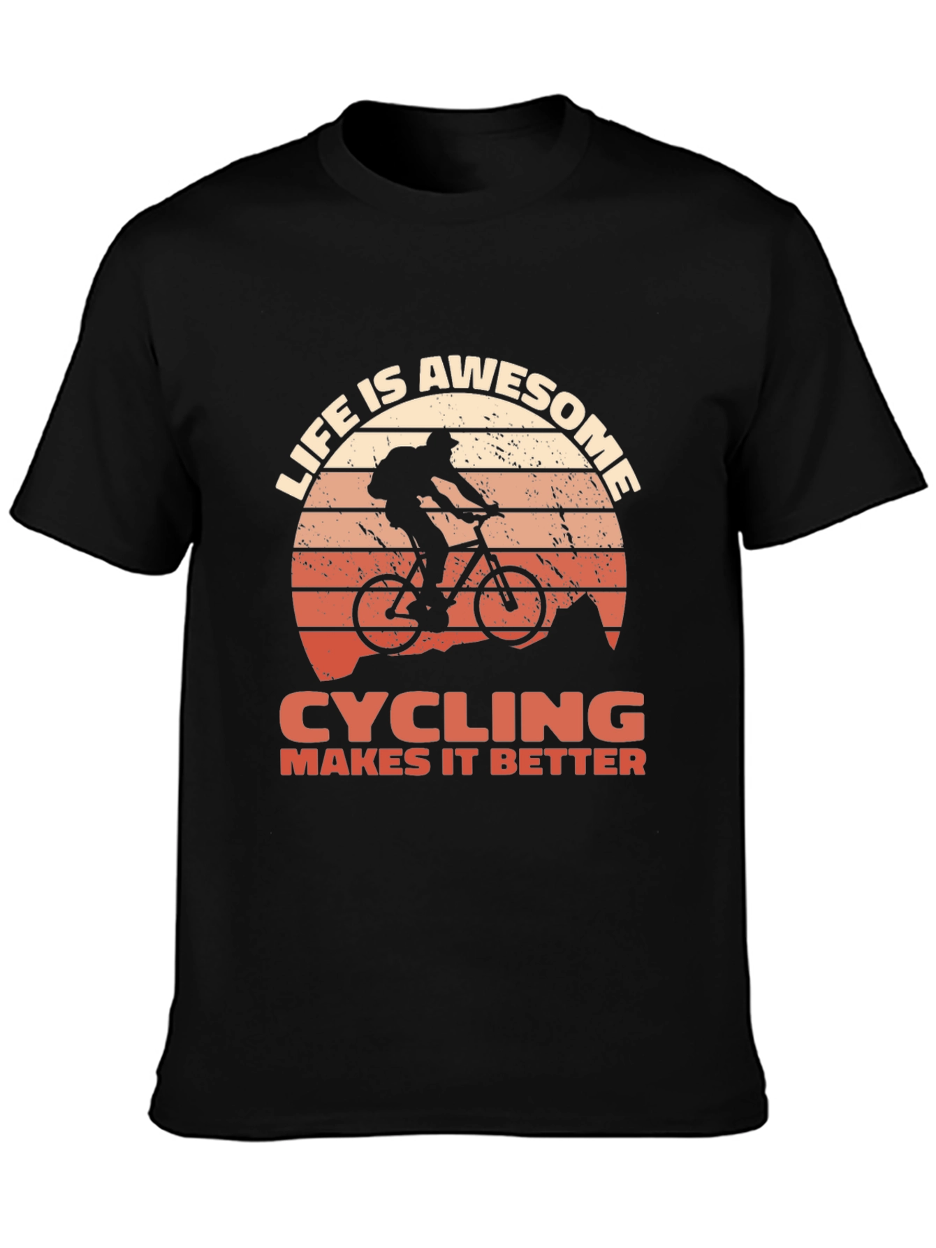 Life is Awesome Cycling T-Shirt