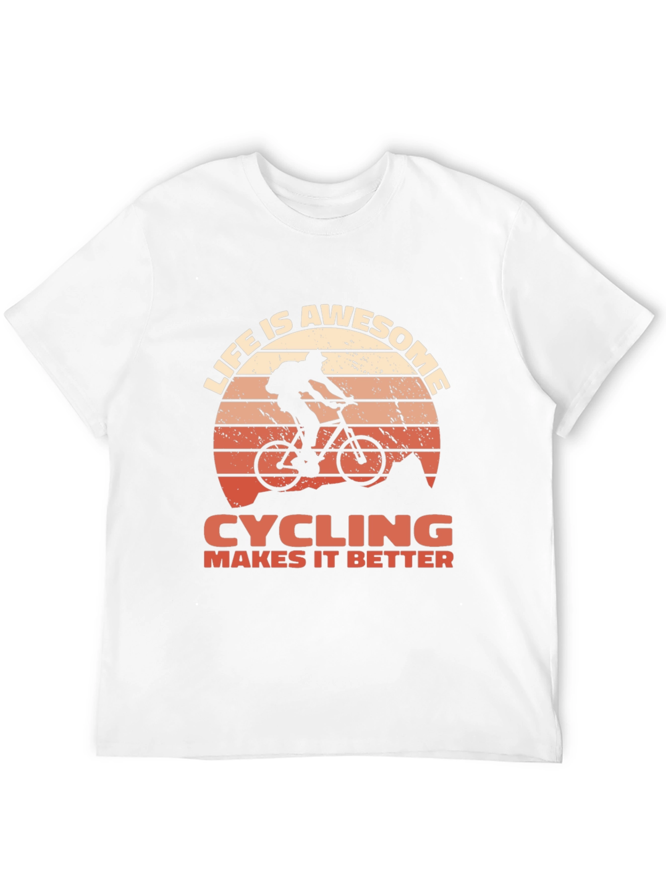 Life is Awesome Cycling T-Shirt