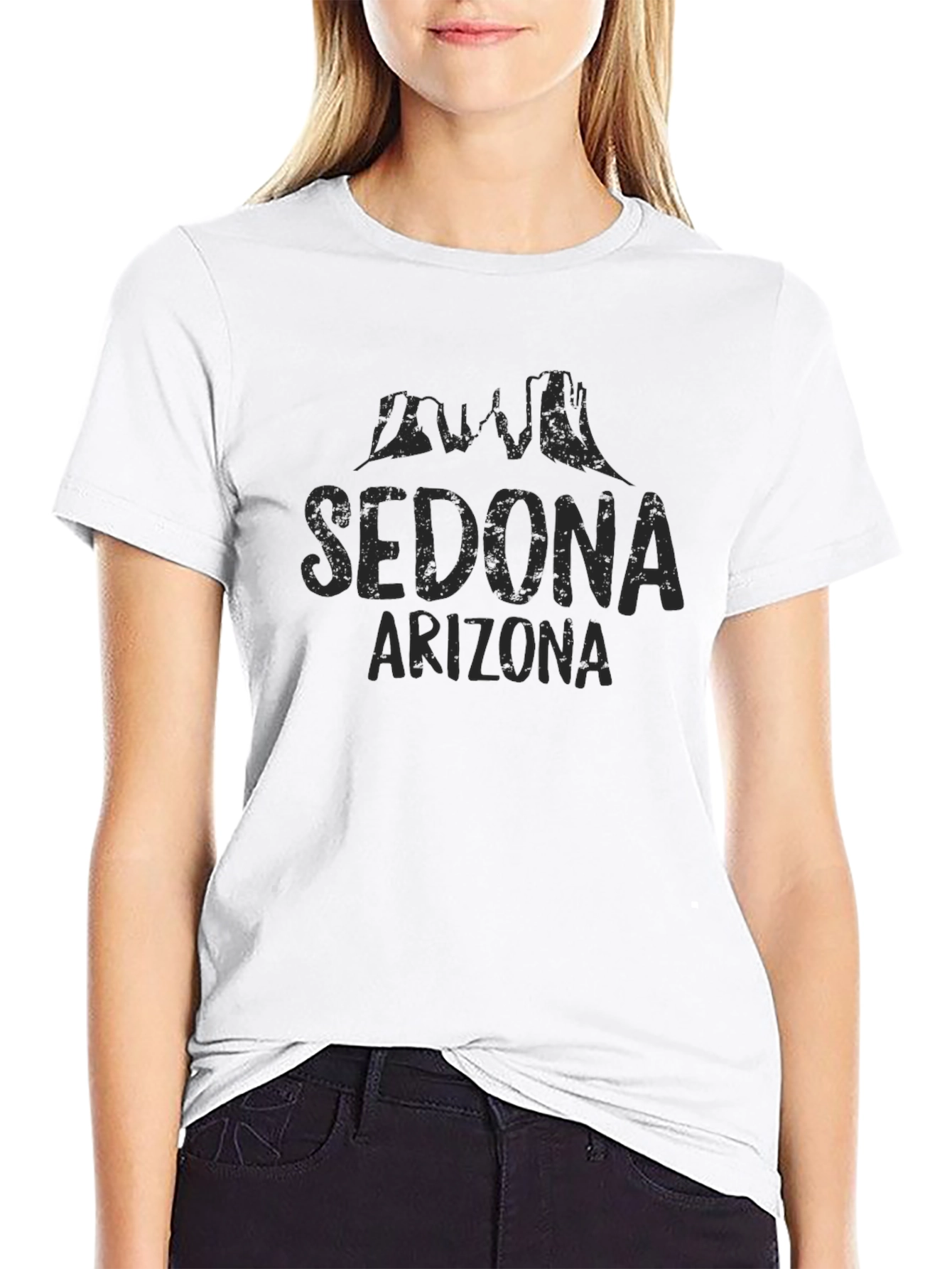 Sedona Arizona Black Graphic Tee