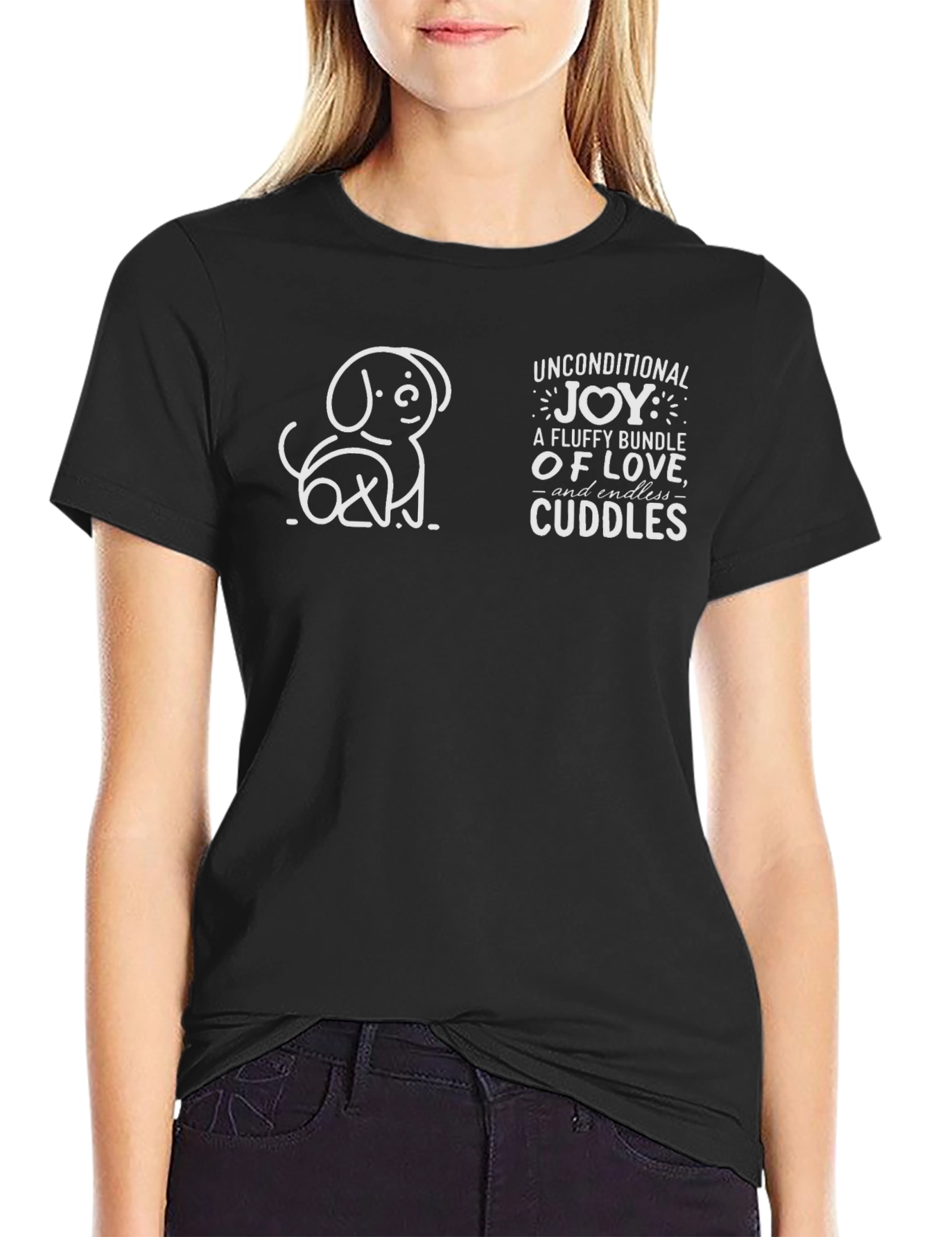 Unconditional Joy Dog Lover T-Shirt