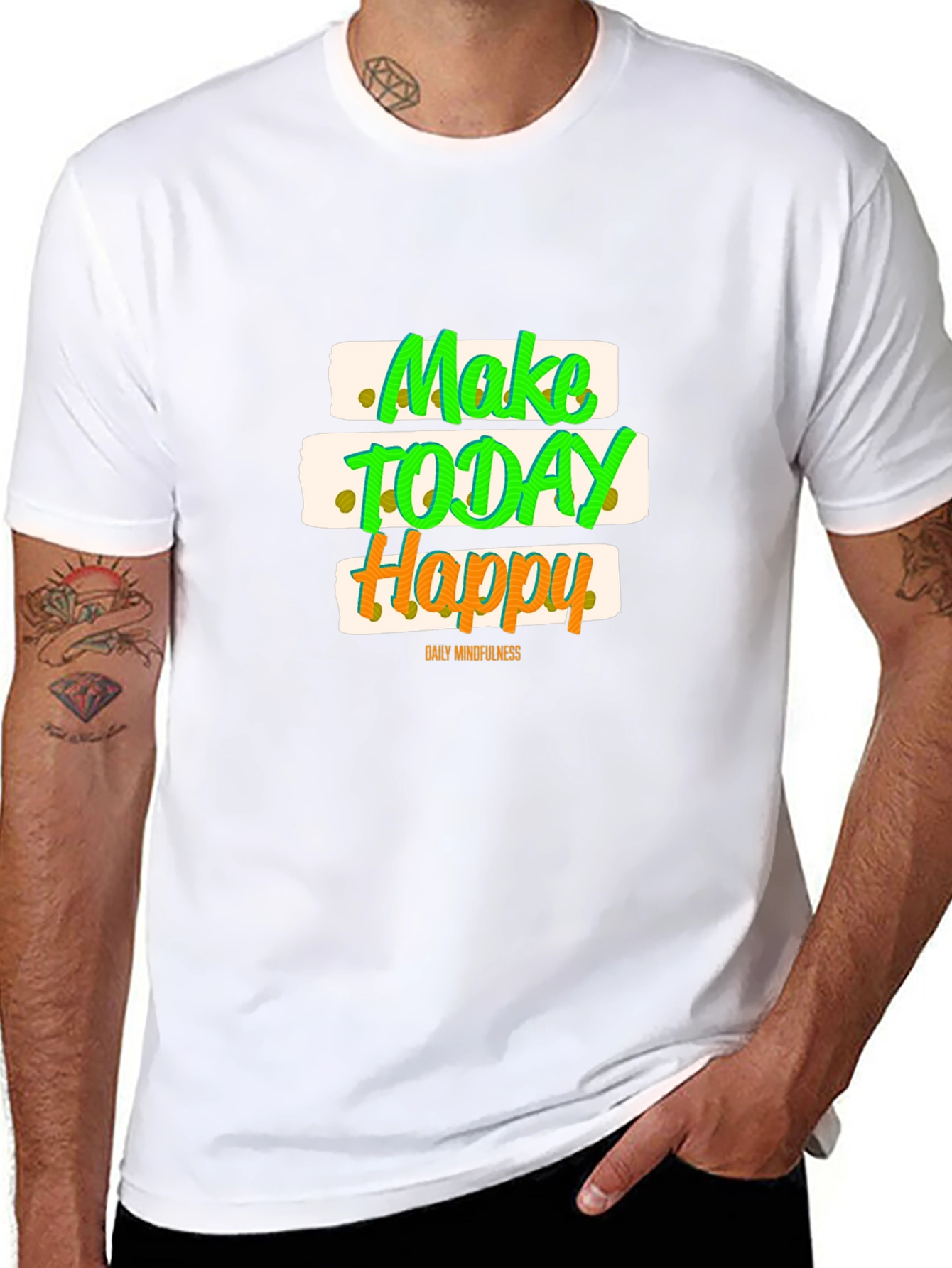 Make Today Happy Graphic T-Shirt