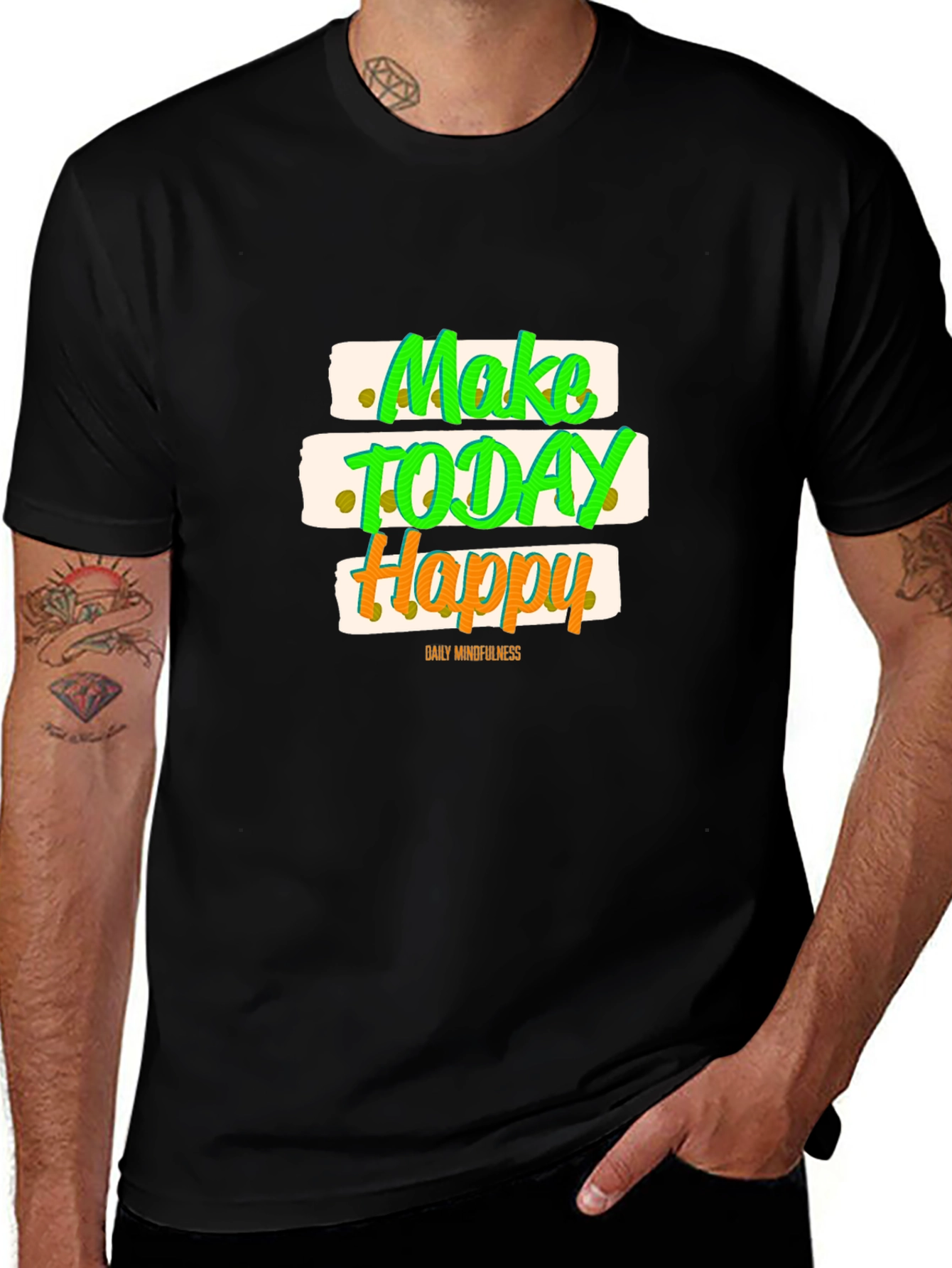 Make Today Happy Graphic T-Shirt