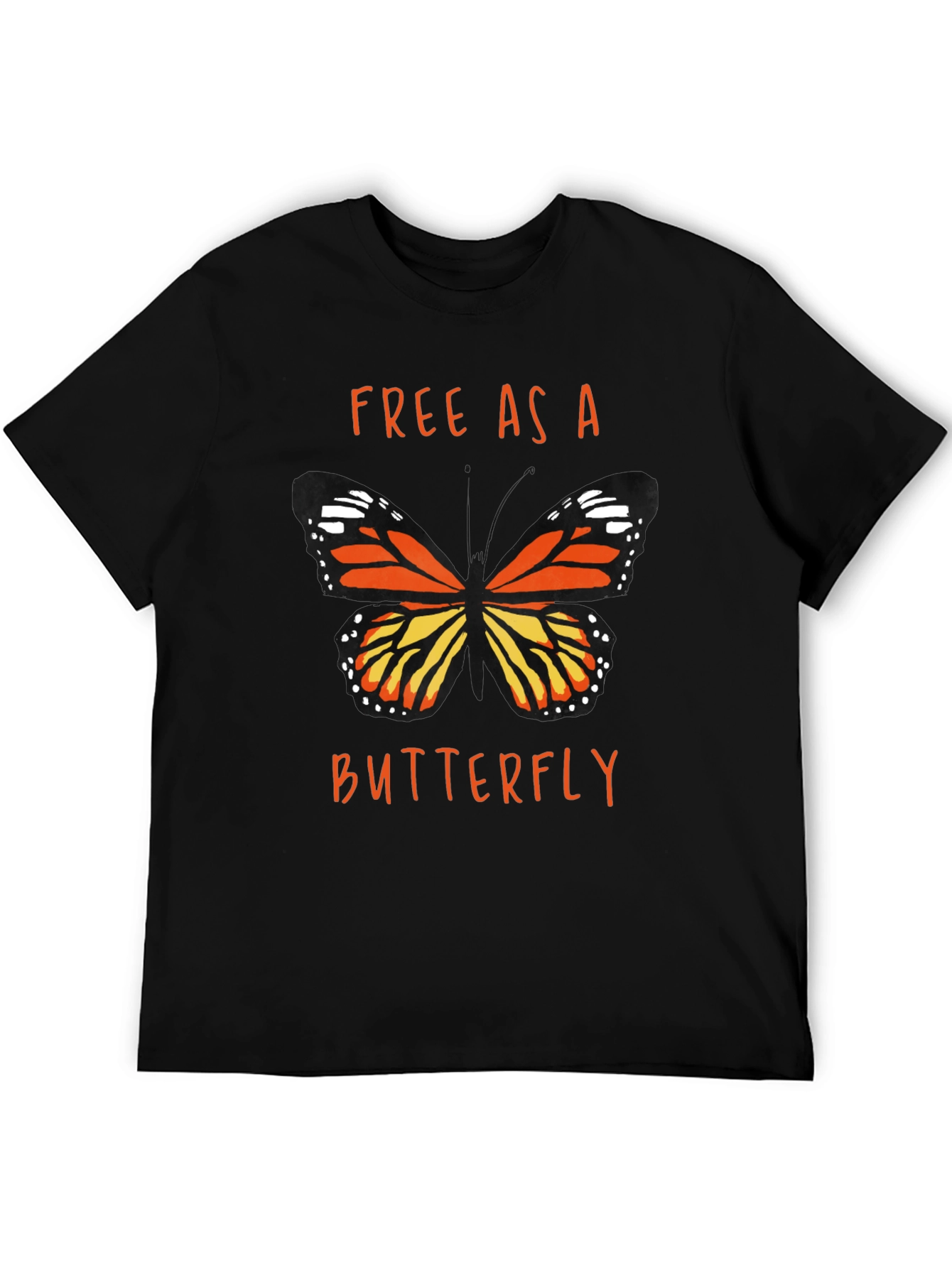 Free As A Butterfly Graphic T-Shirt