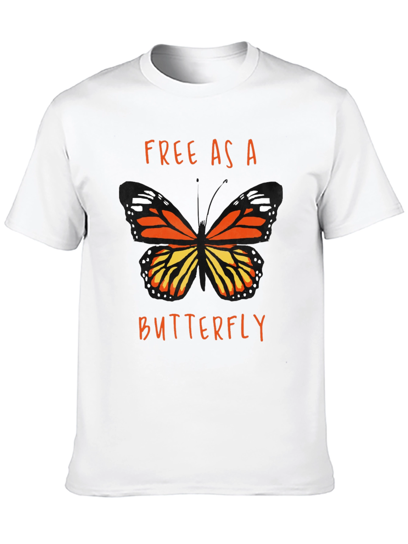 Free As A Butterfly Graphic T-Shirt