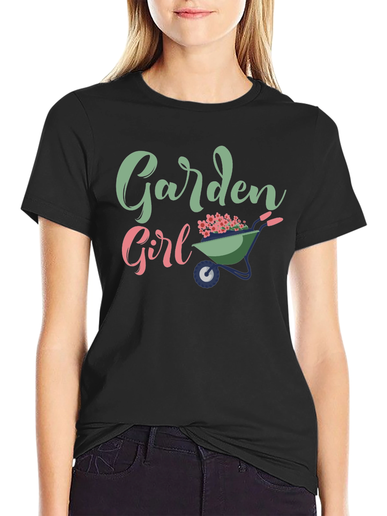 Garden Girl T-Shirt - Cute Gardening Tee