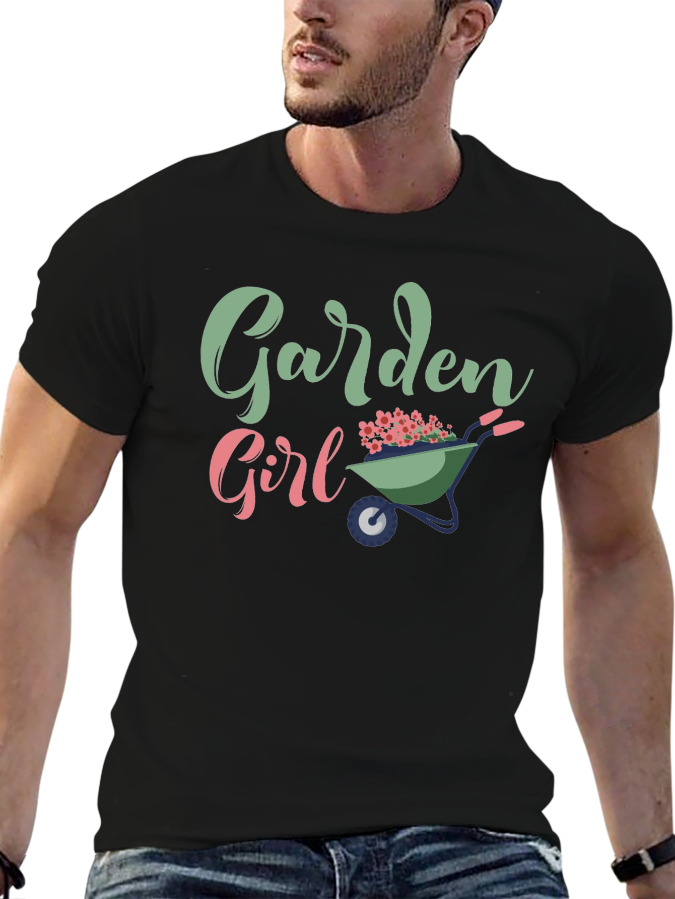 Garden Girl T-Shirt - Cute Gardening Tee