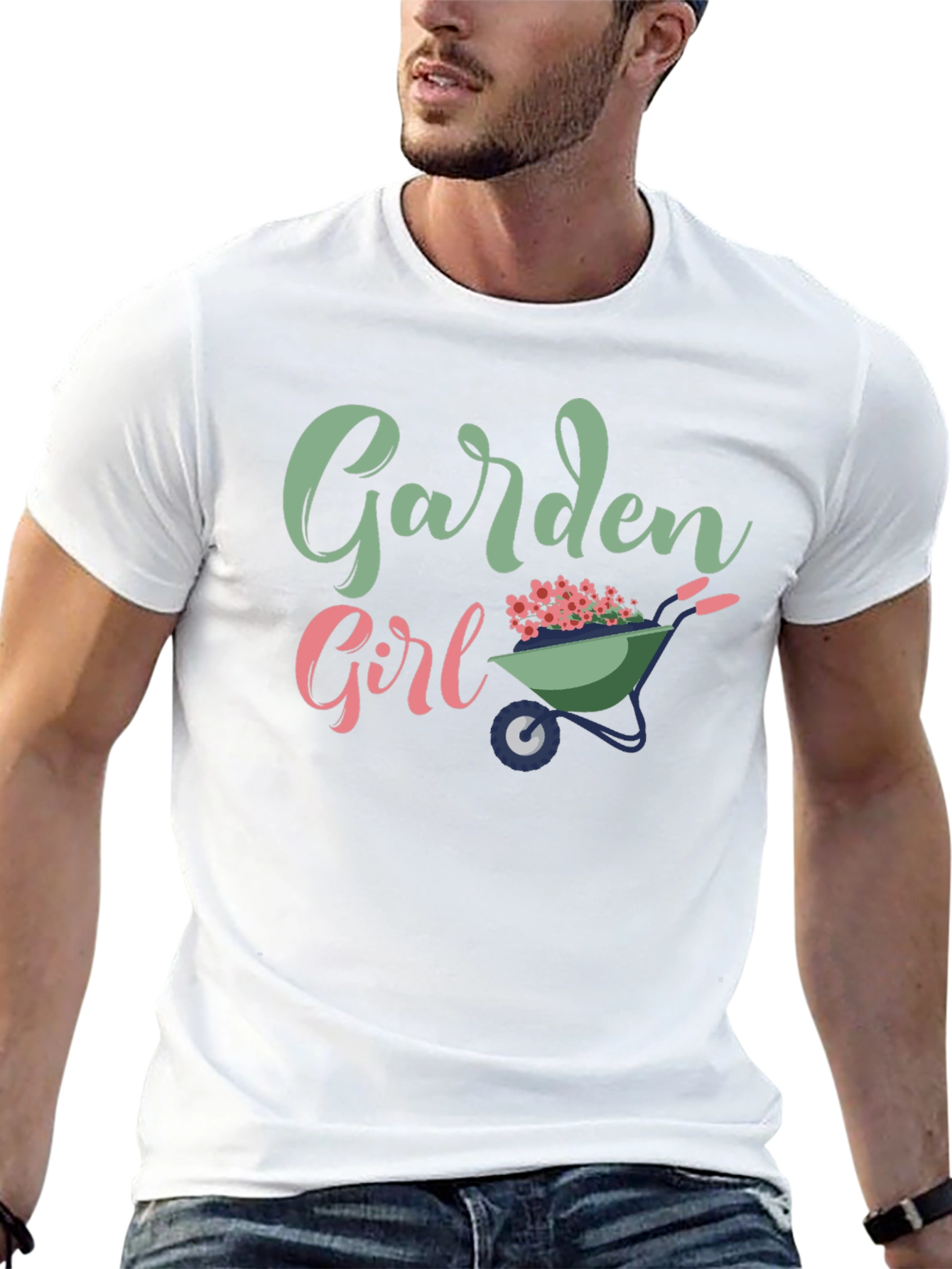 Garden Girl T-Shirt - Cute Gardening Tee
