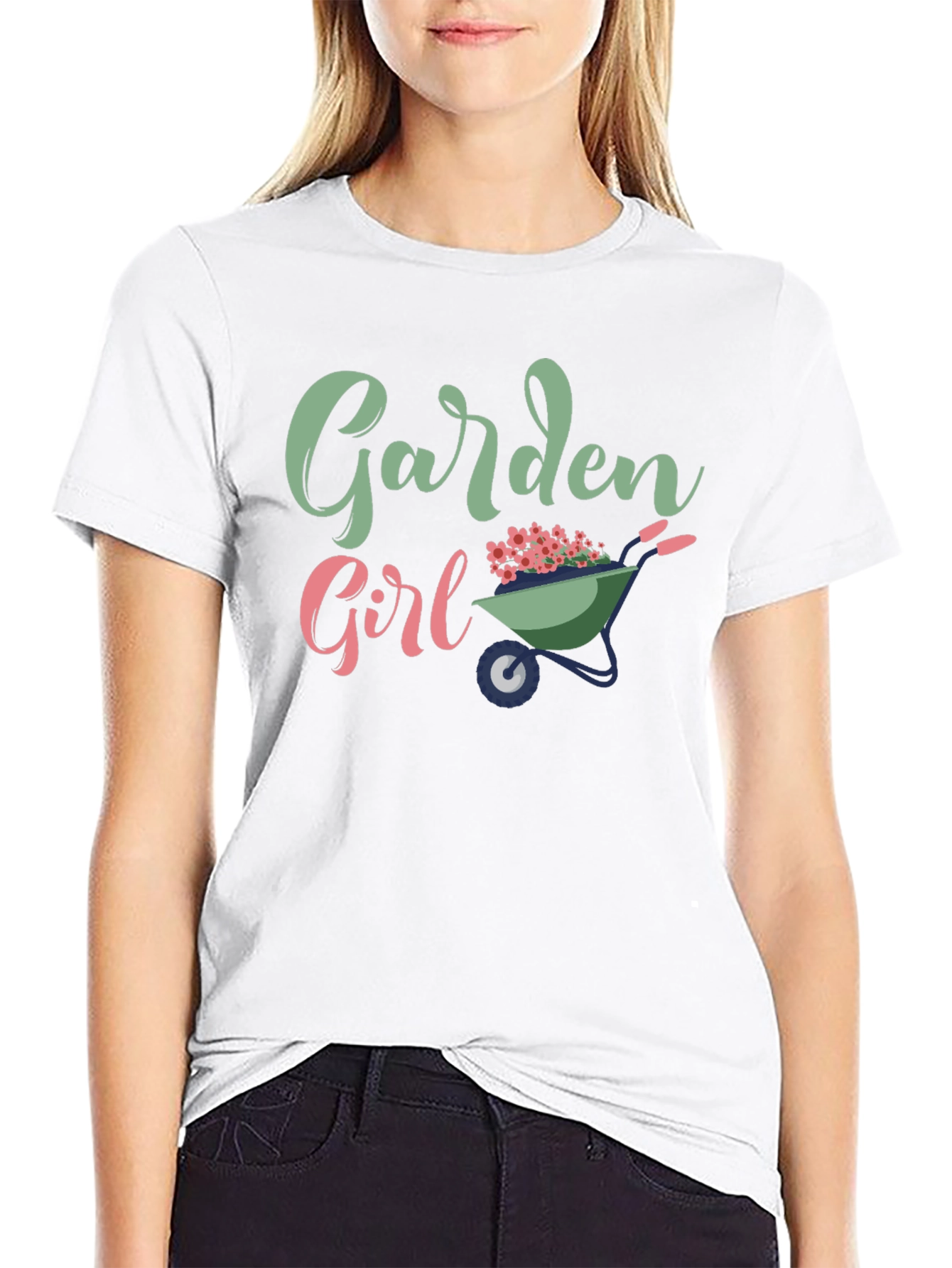 Garden Girl T-Shirt - Cute Gardening Tee