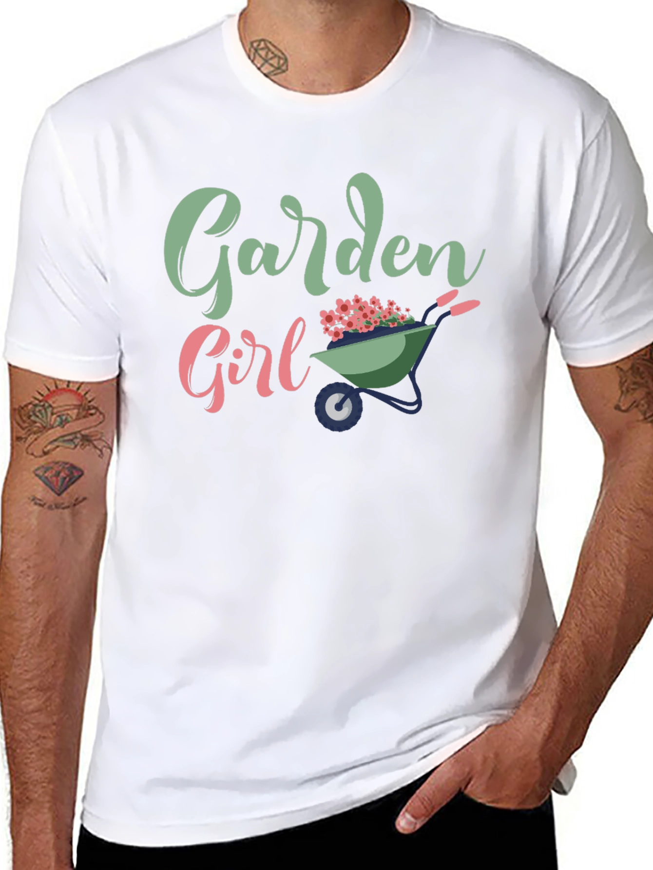 Garden Girl T-Shirt - Cute Gardening Tee