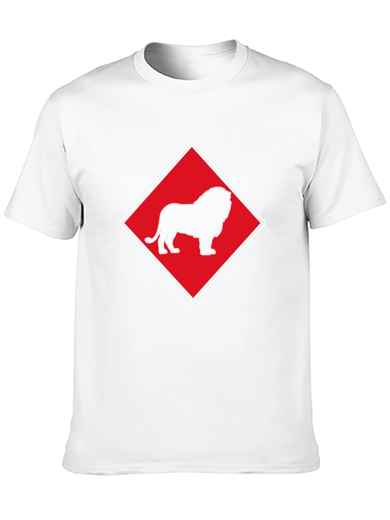 Lion Emblem Black T-Shirt