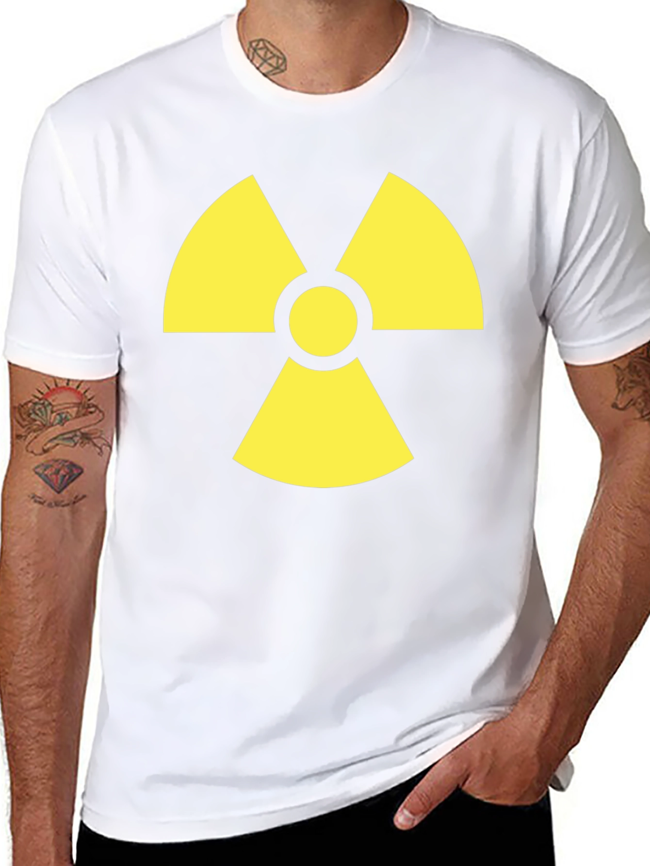 Radioactive Symbol Black T-Shirt