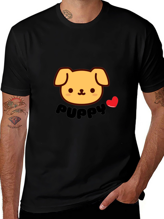 Puppy Love T-Shirt - Cute Cartoon Dog Tee