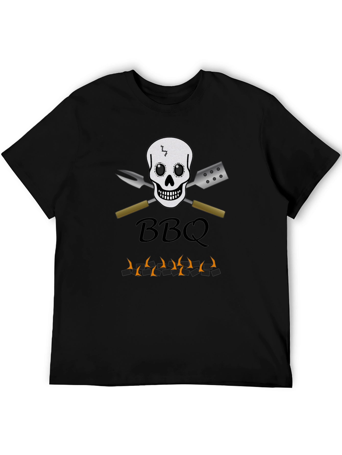 BBQ Skull & Tools T-Shirt