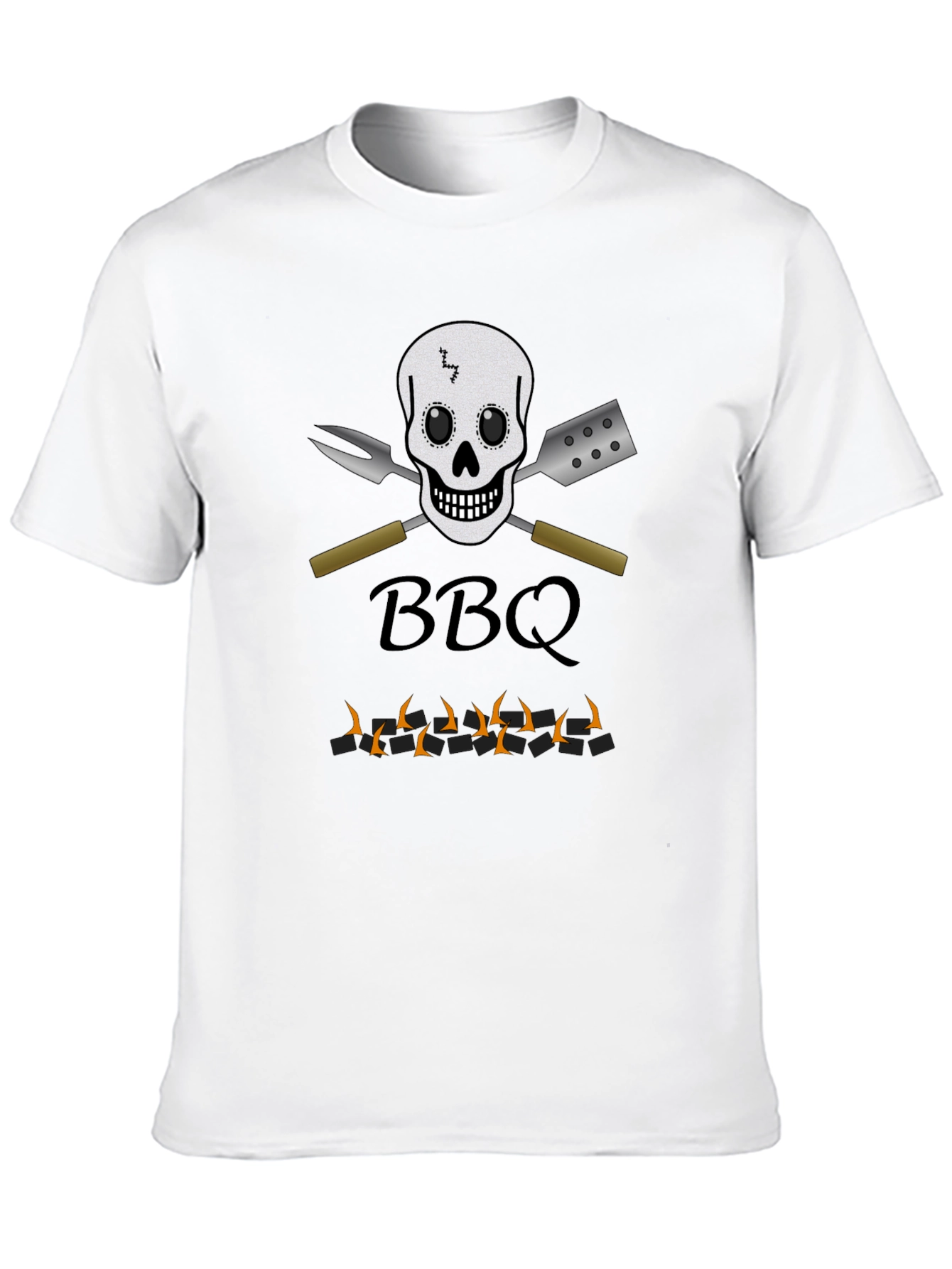 BBQ Skull & Tools T-Shirt