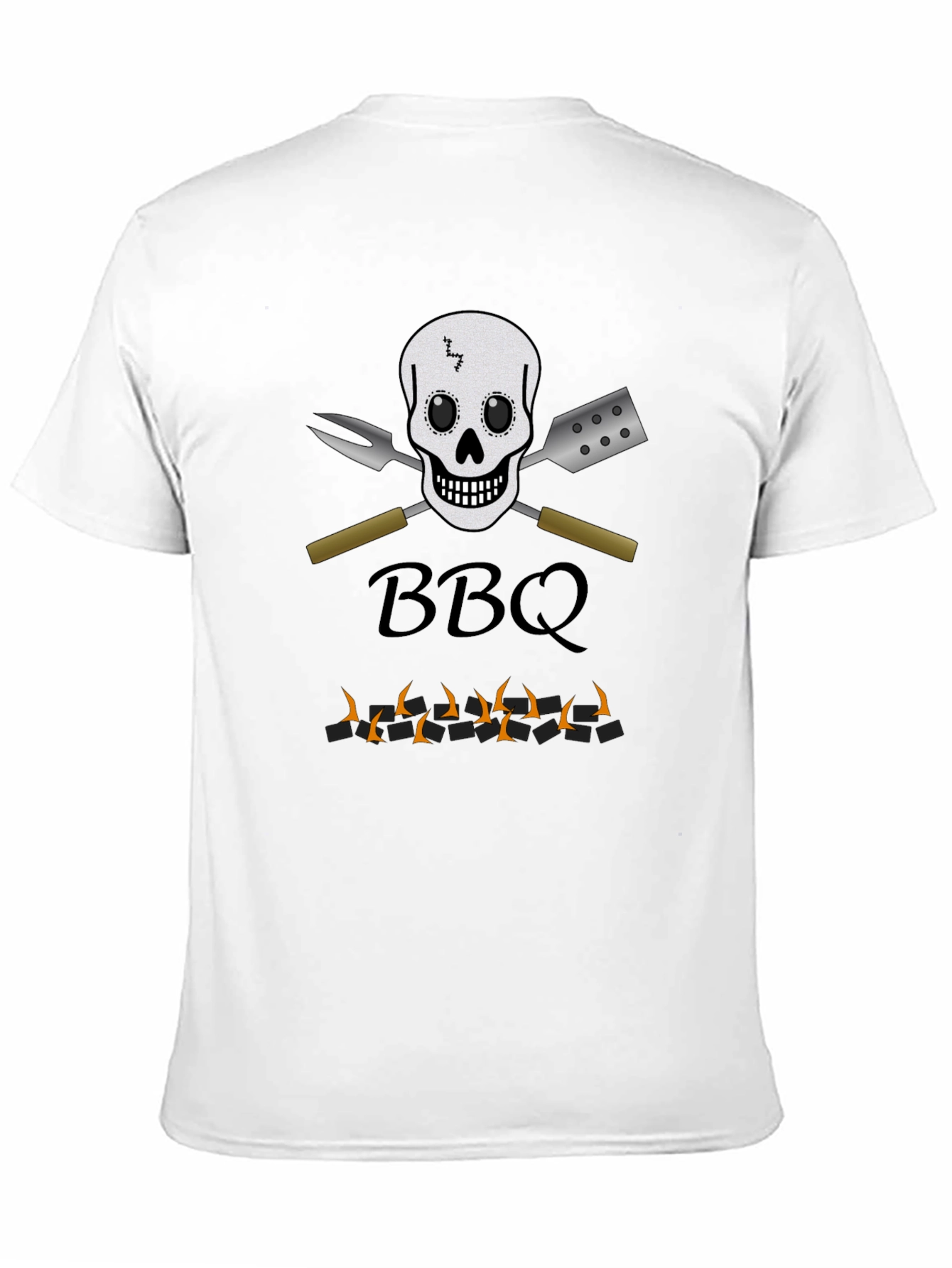BBQ Skull & Tools T-Shirt