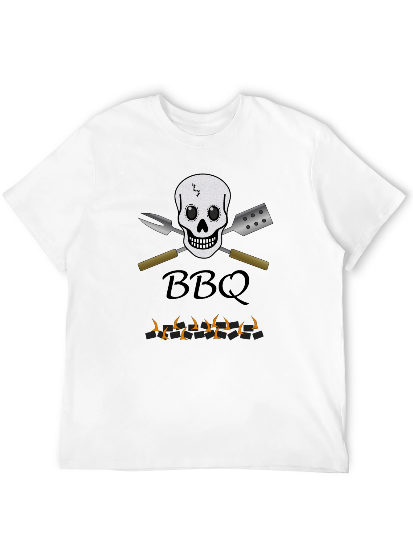 BBQ Skull & Tools T-Shirt