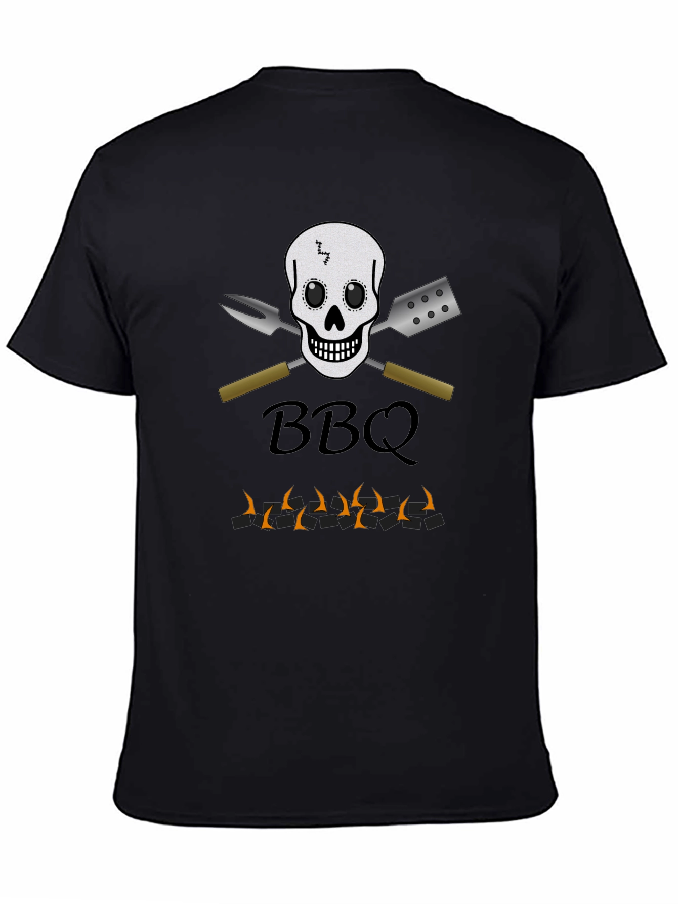 BBQ Skull & Tools T-Shirt
