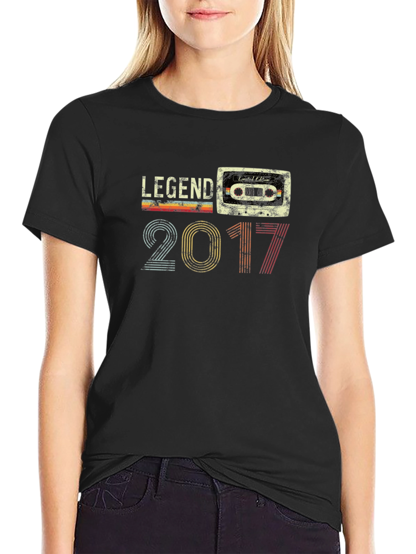 Legend Since 2017 Cassette Tape Graphic Tee