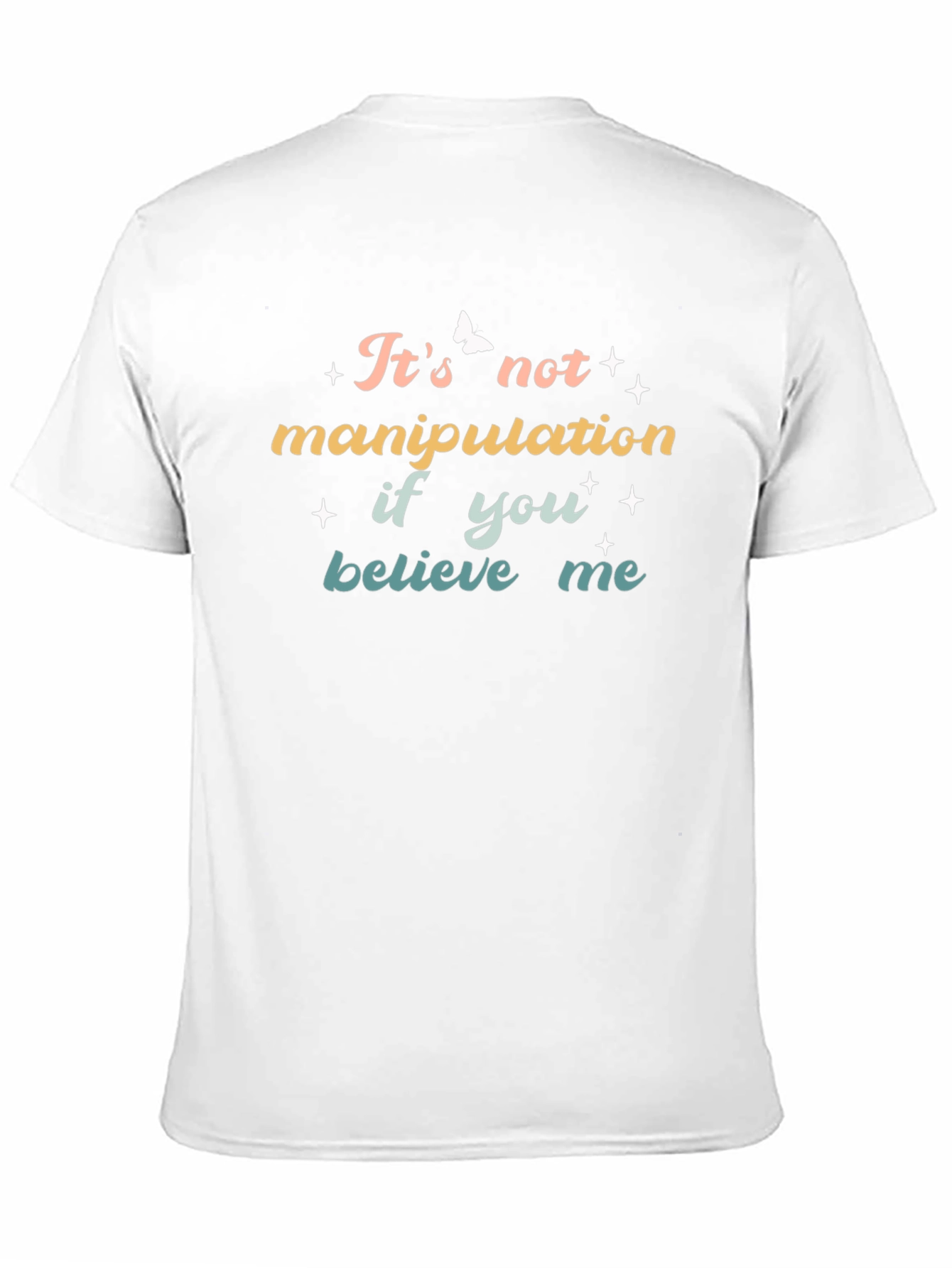 Believe Me Graphic Tee - Soft Black T-Shirt
