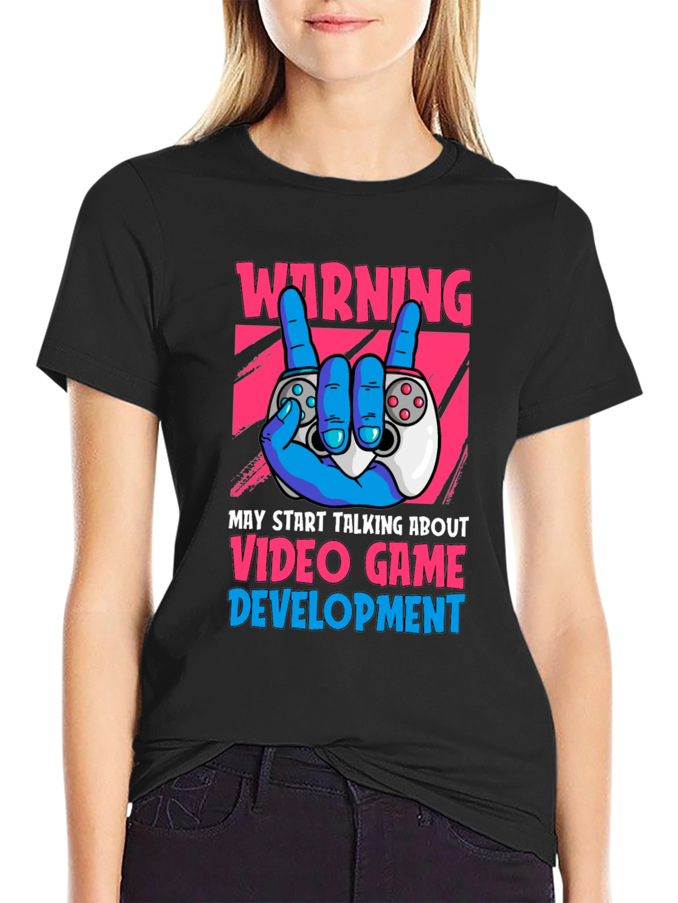 Warning Video Game Development T-Shirt