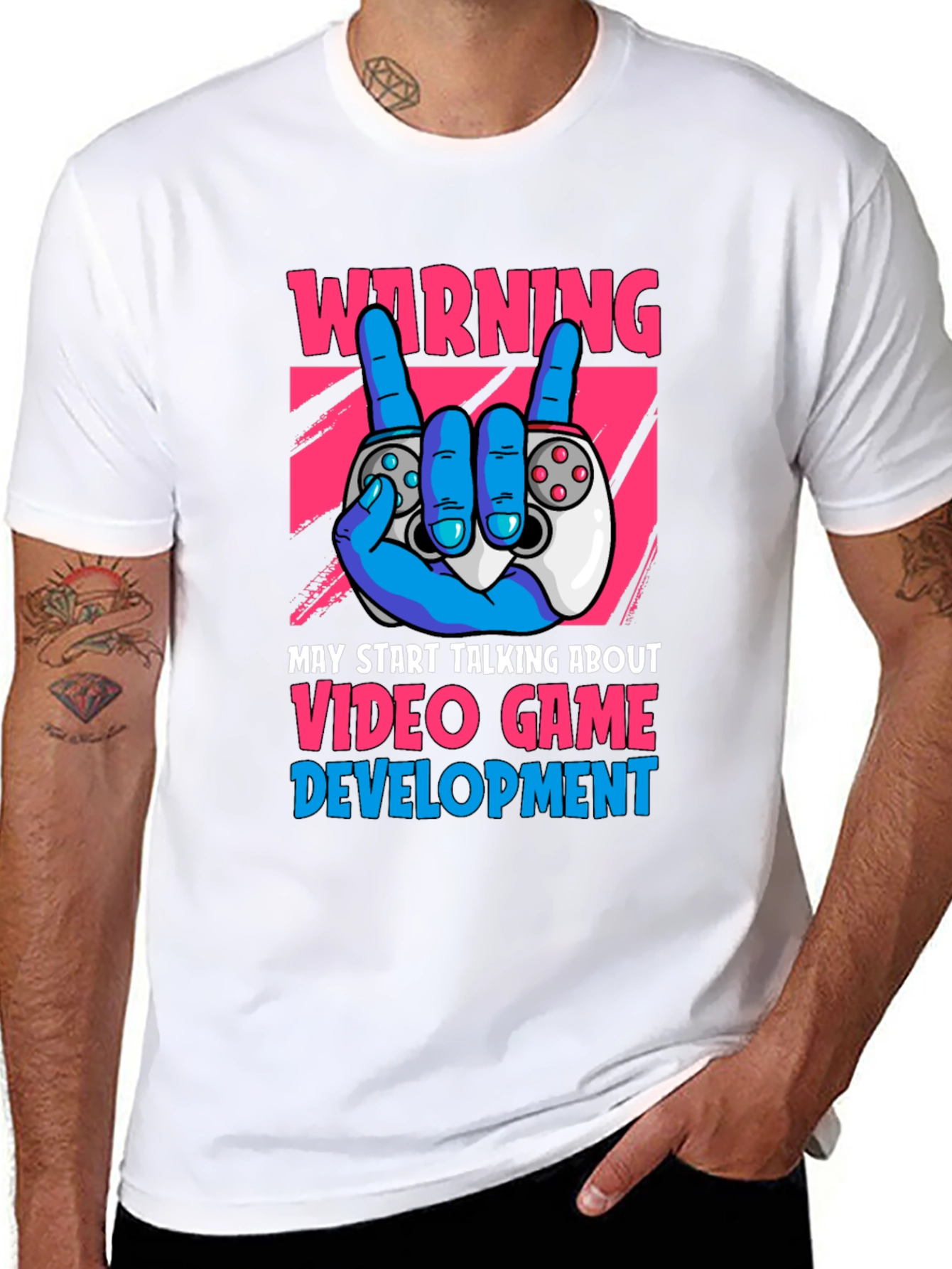 Warning Video Game Development T-Shirt