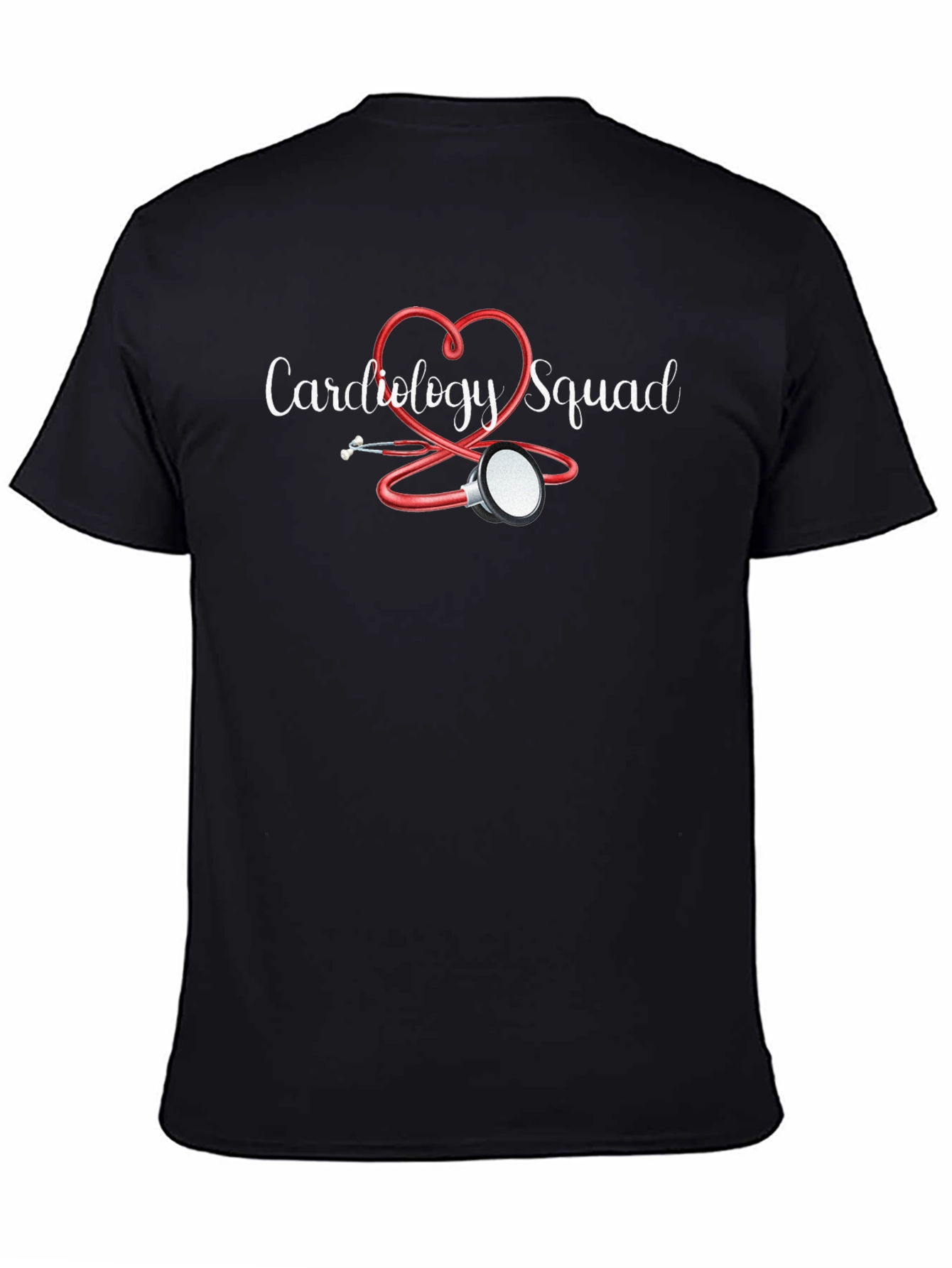 Cardiology Squad Stethoscope Heart T-Shirt