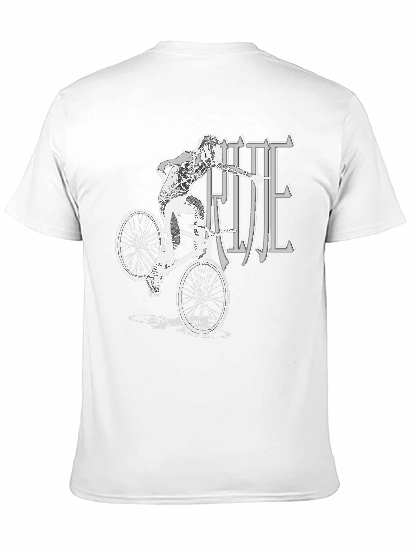 Ride BMX Black Graphic Tee