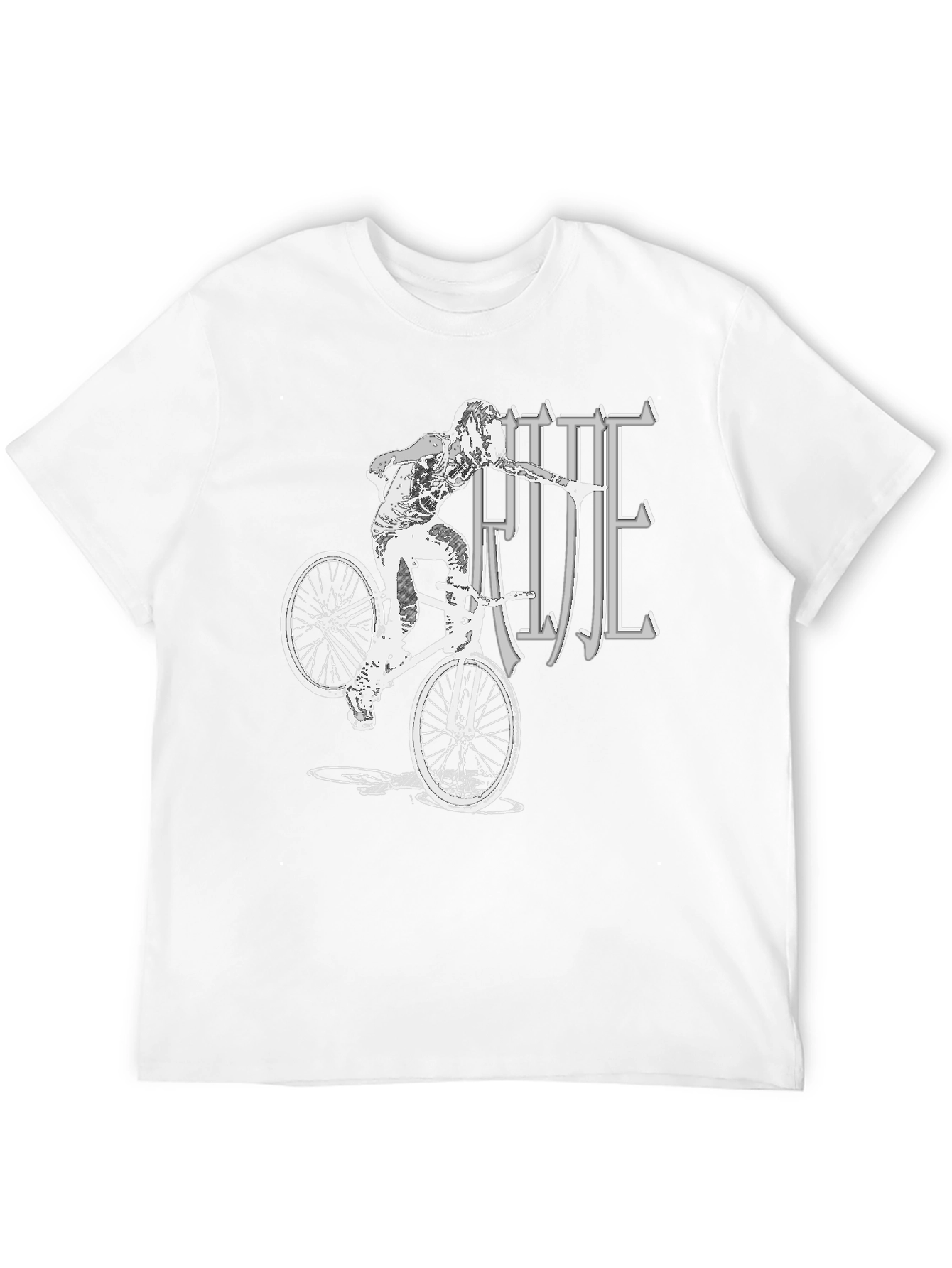Ride BMX Black Graphic Tee