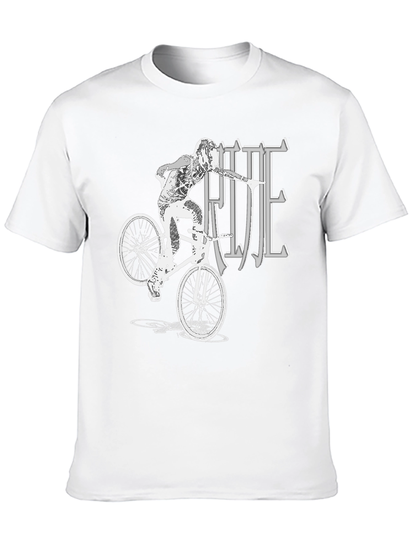 Ride BMX Black Graphic Tee