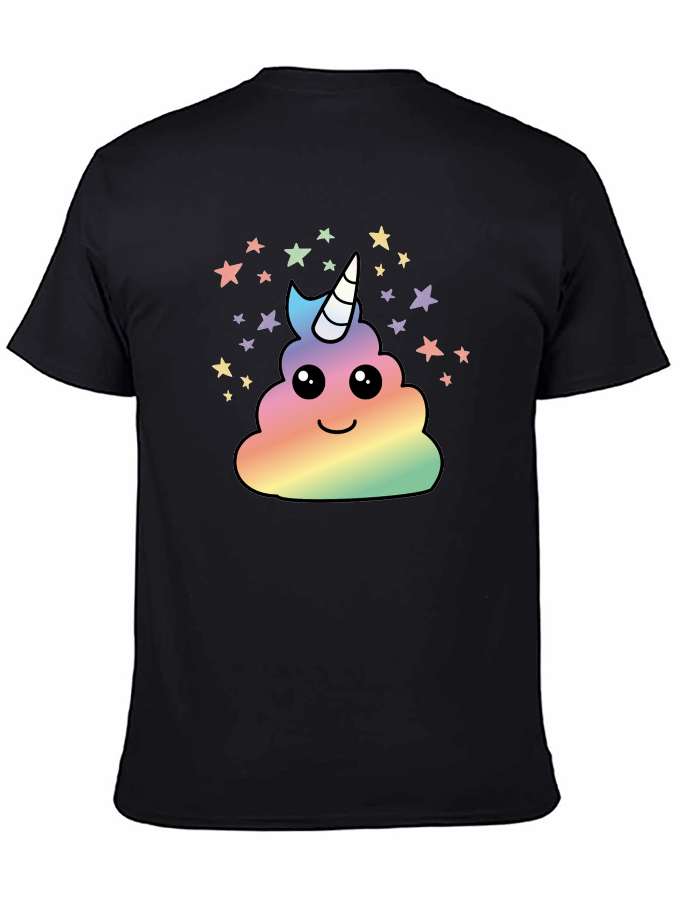 Unicorn Poop Emoji Graphic Tee