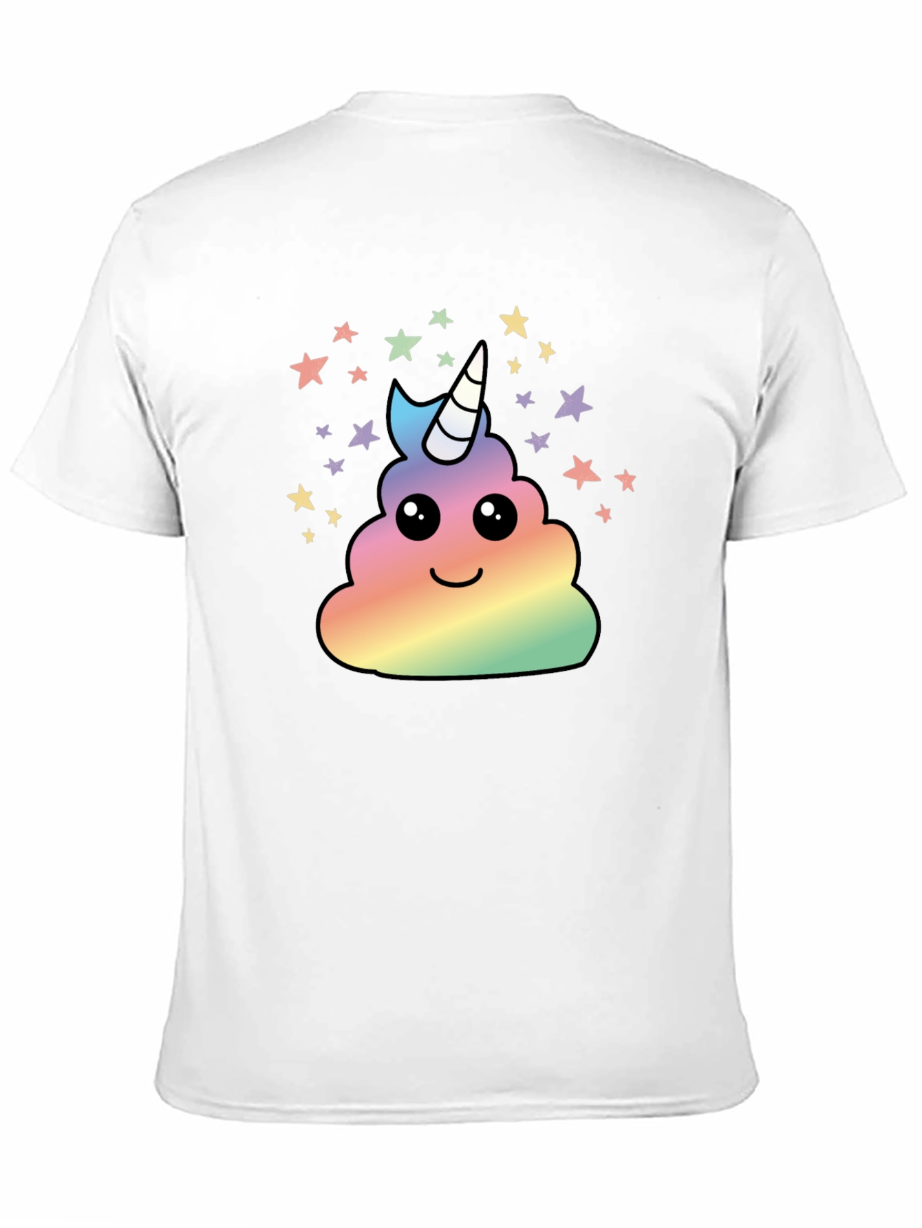 Unicorn Poop Emoji Graphic Tee