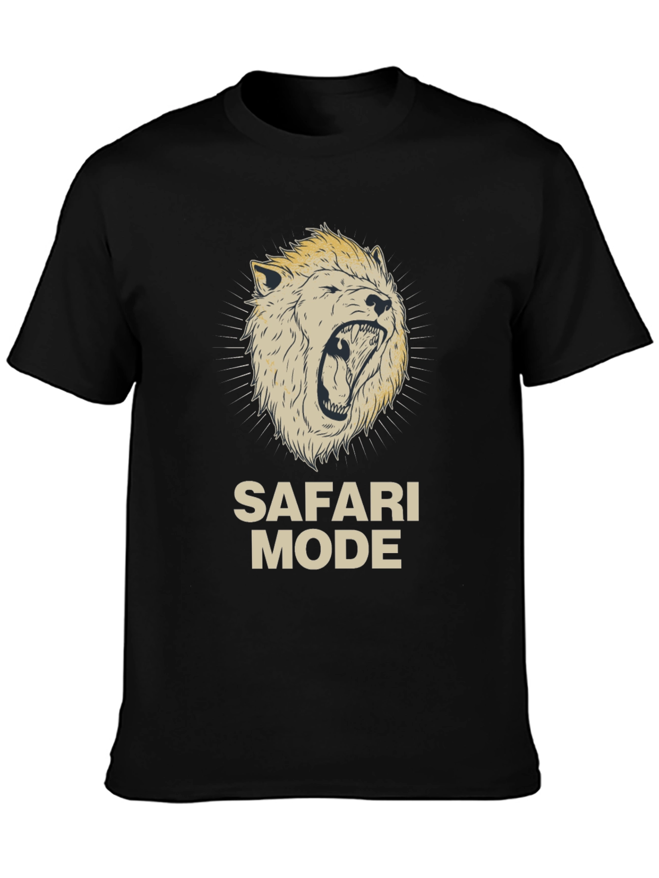 Safari Mode Graphic Print T-Shirt