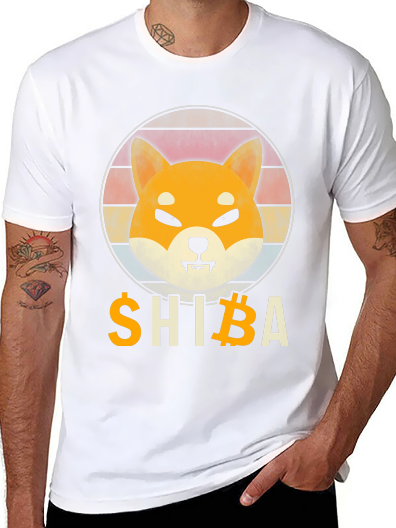 Shiba Inu Crypto T-Shirt - Trendy Bitcoin Tee