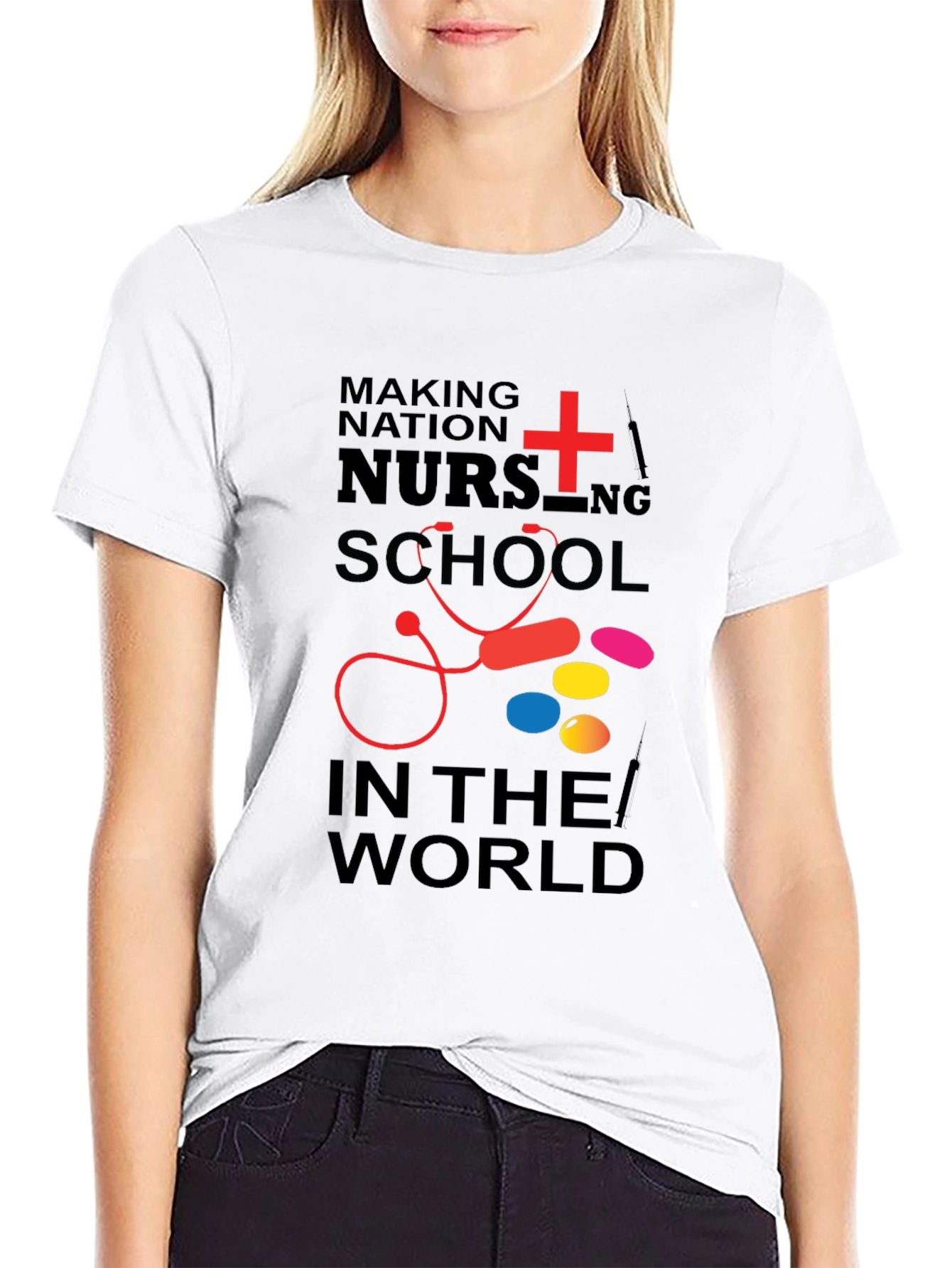 Nursing School T-Shirt - Medical Design