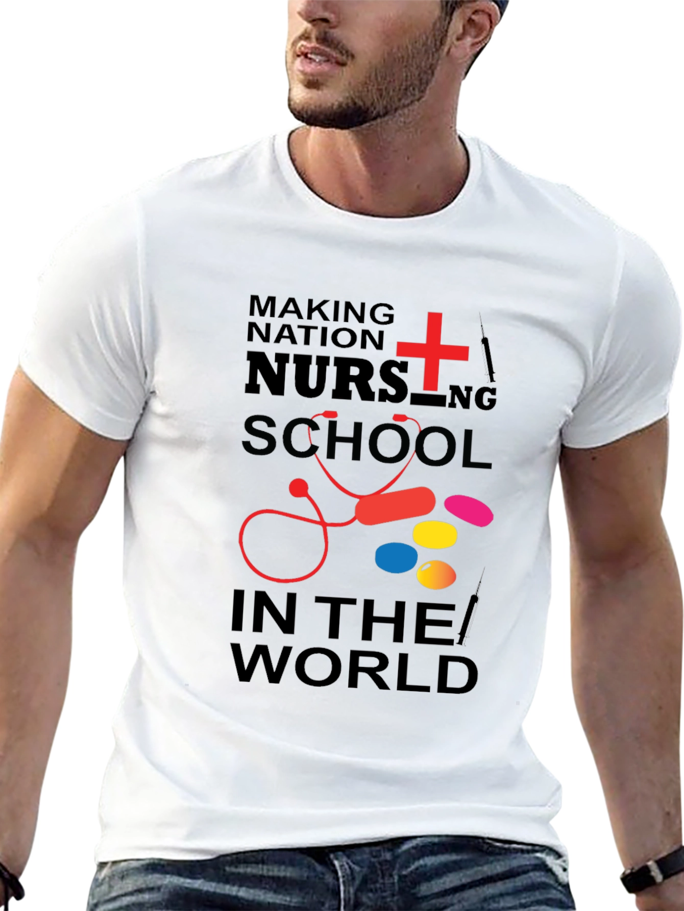 Nursing School T-Shirt - Medical Design