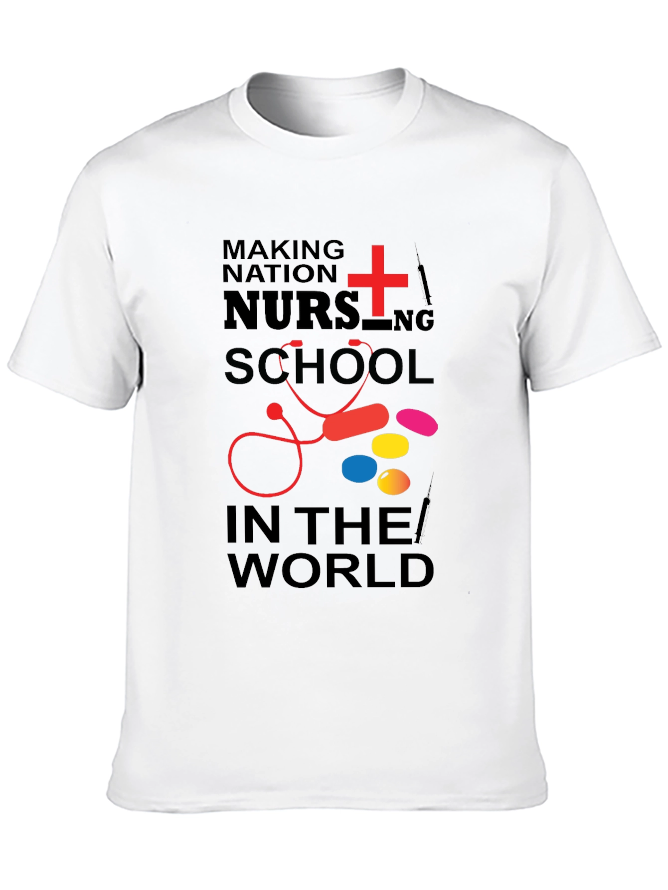 Nursing School T-Shirt - Medical Design
