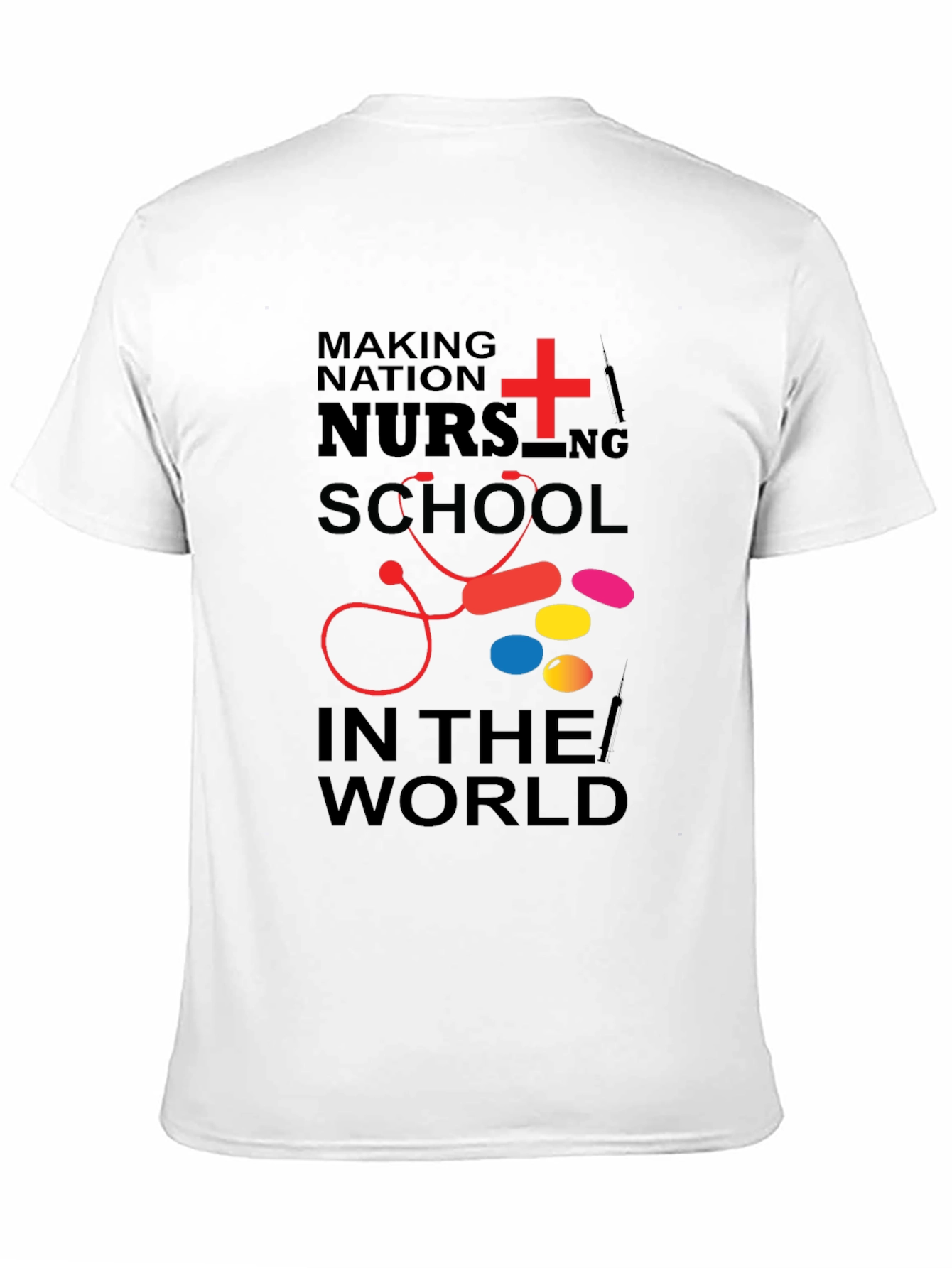 Nursing School T-Shirt - Medical Design