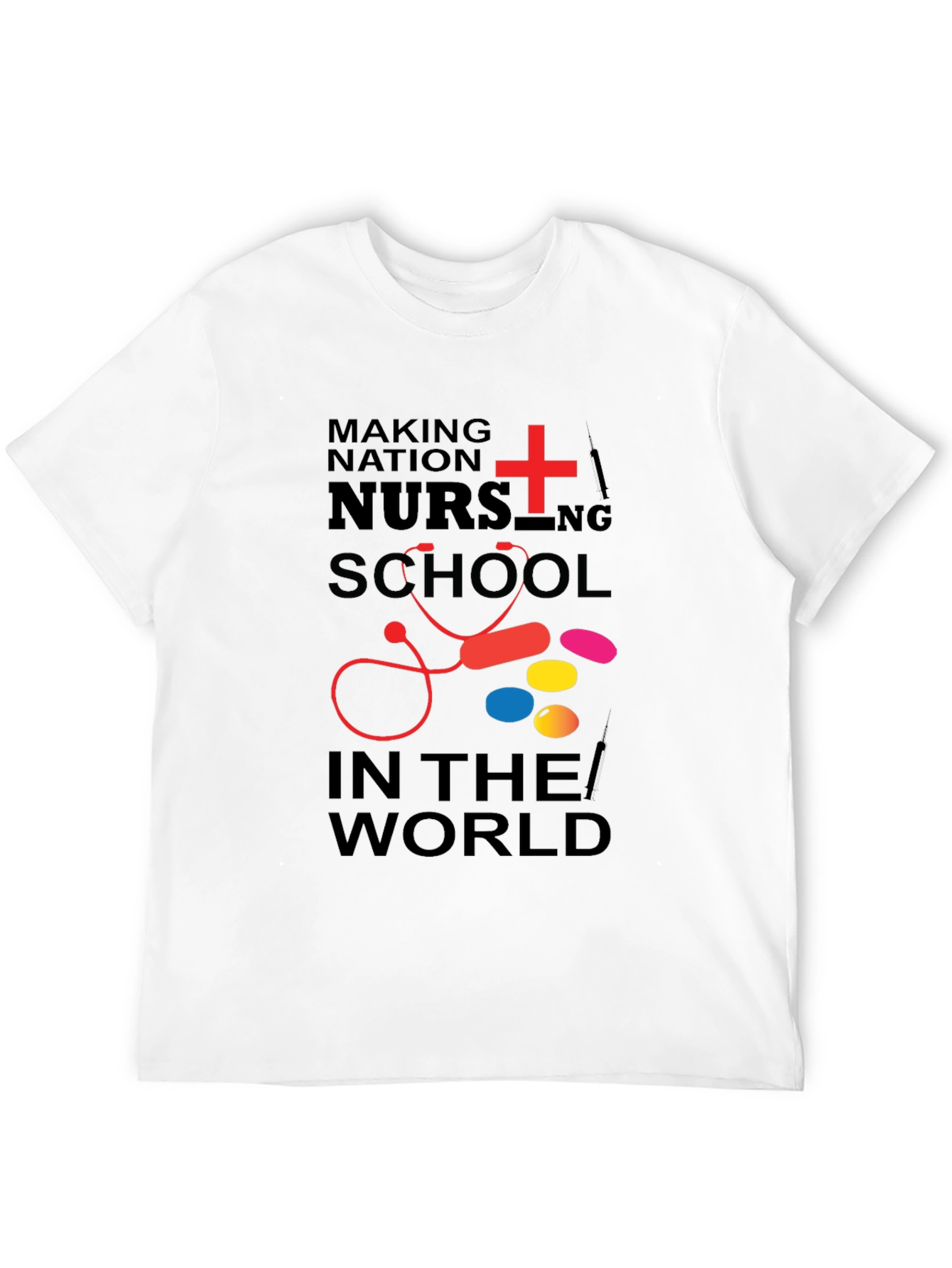 Nursing School T-Shirt - Medical Design