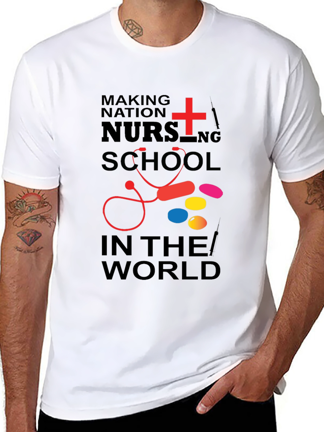 Nursing School T-Shirt - Medical Design