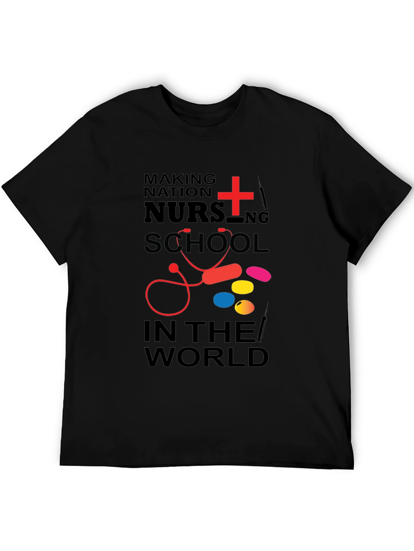 Nursing School T-Shirt - Medical Design