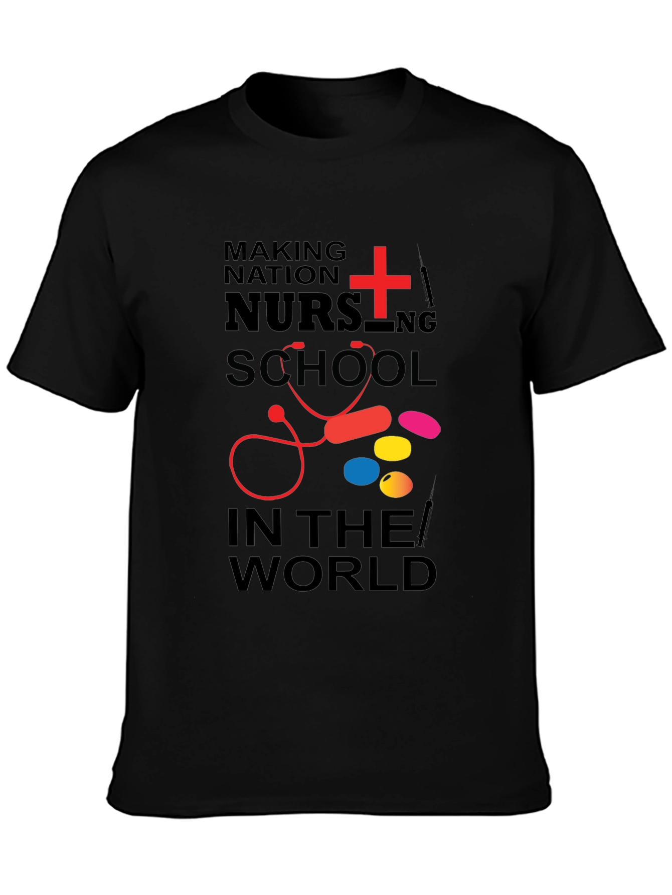 Nursing School T-Shirt - Medical Design