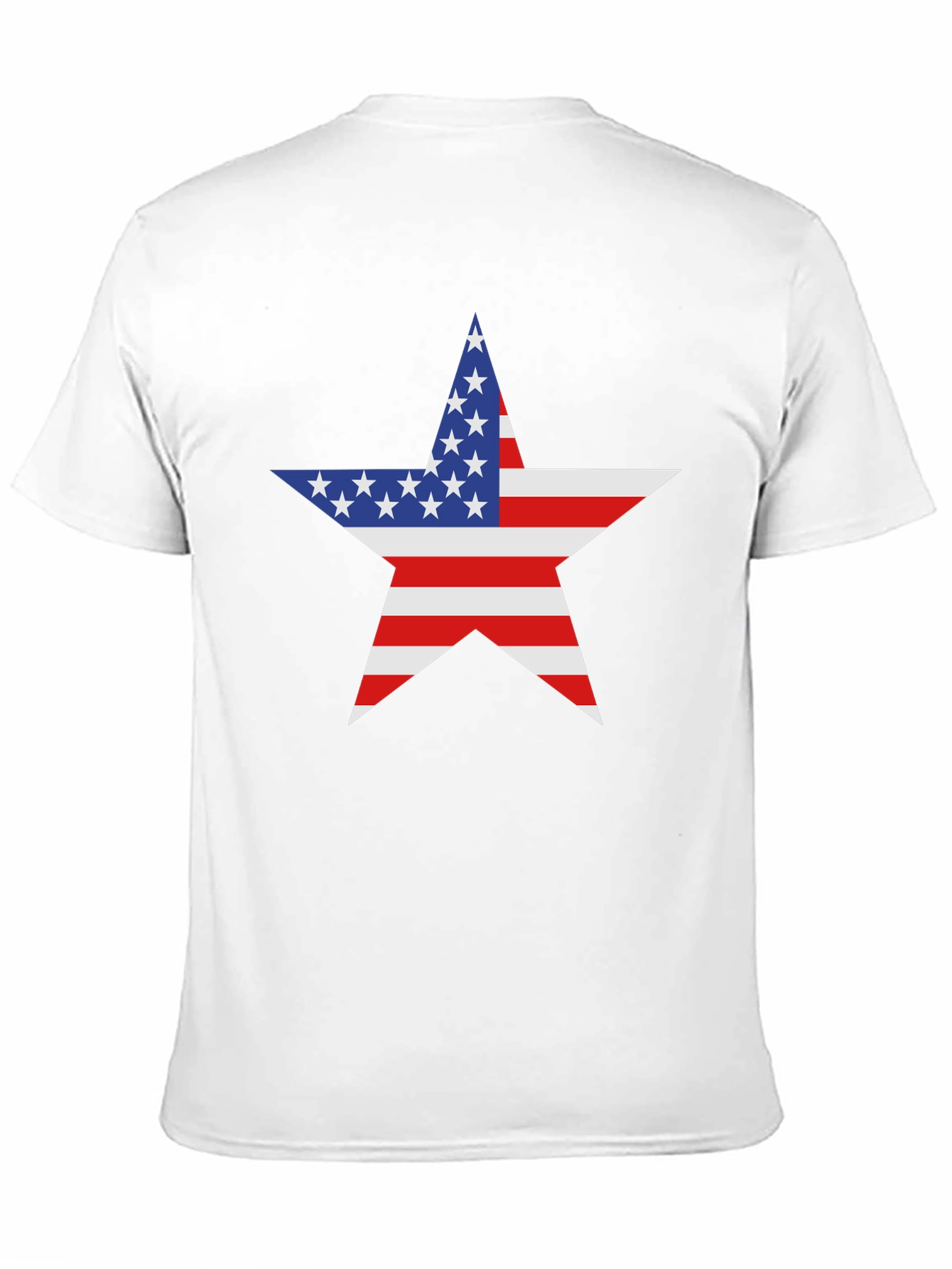 Patriotic American Flag Star T-Shirt